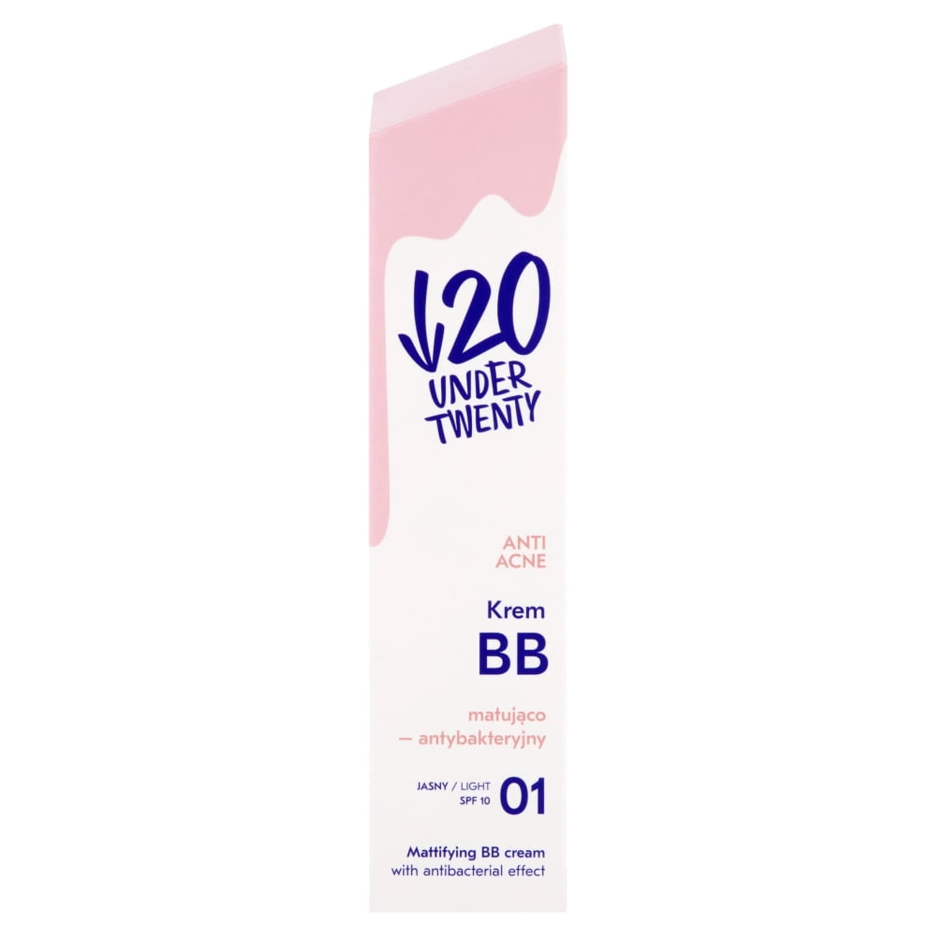 

Under Twenty Anti Acne matująco-antybakteryjny krem BB 01 Jasny 60ml