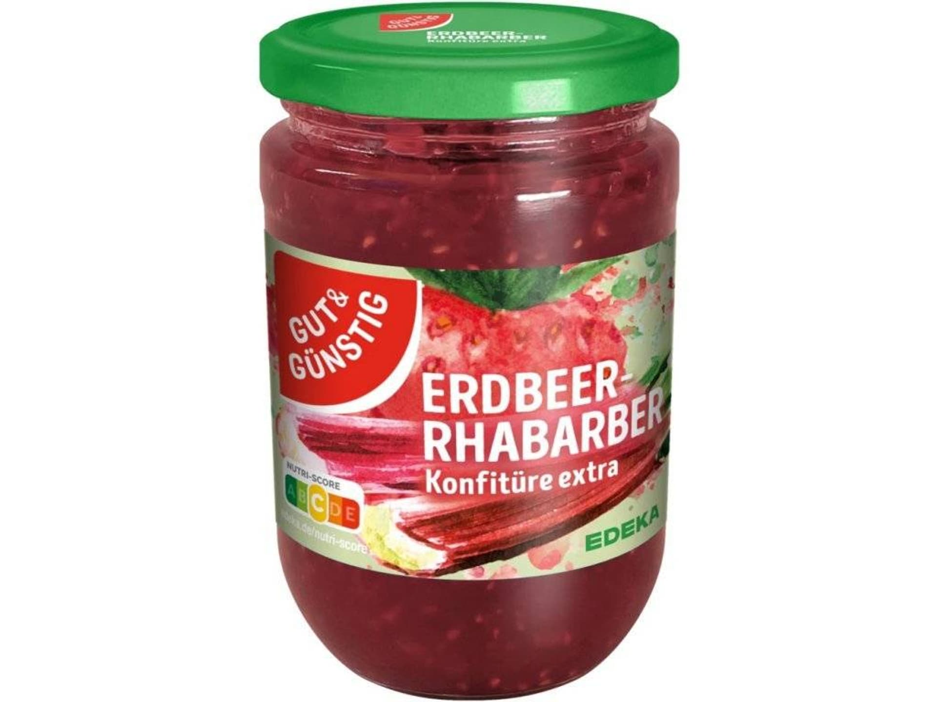 

G&G Konfitura Truskawka Rabarbar Extra 450 g