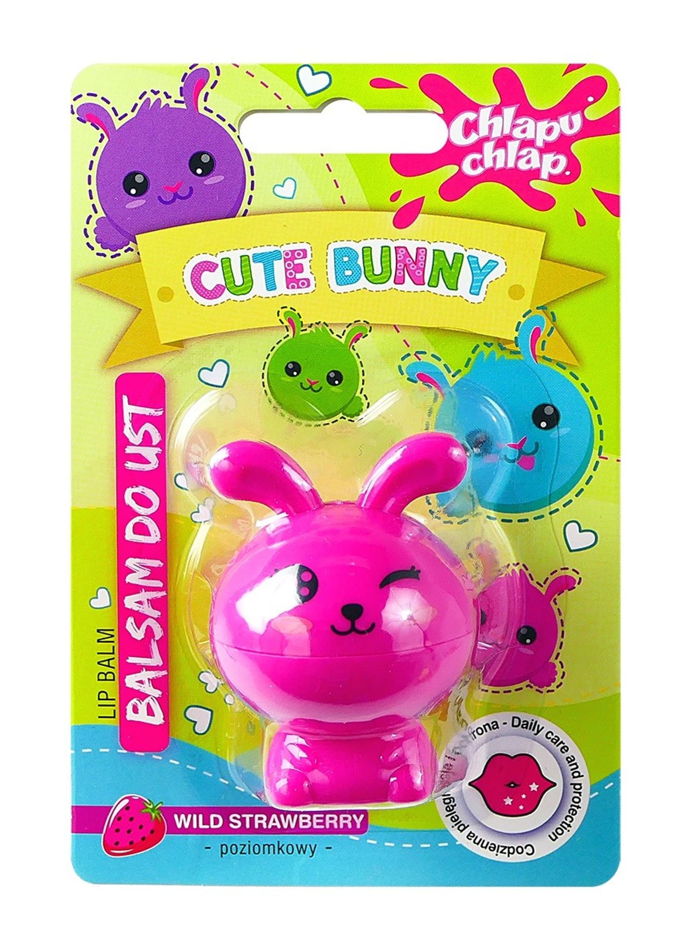 

CHLAPU CHLAP Balsam do ust Cute Bunny - poziomka 1szt