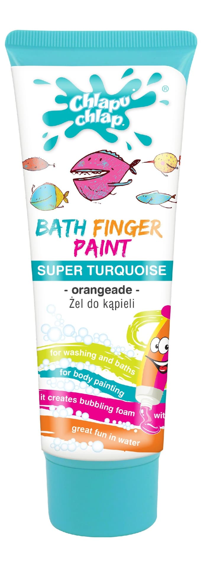 

CHLAPU CHLAP Żel do kąpieli Super Turquoise - orangeade 88ml