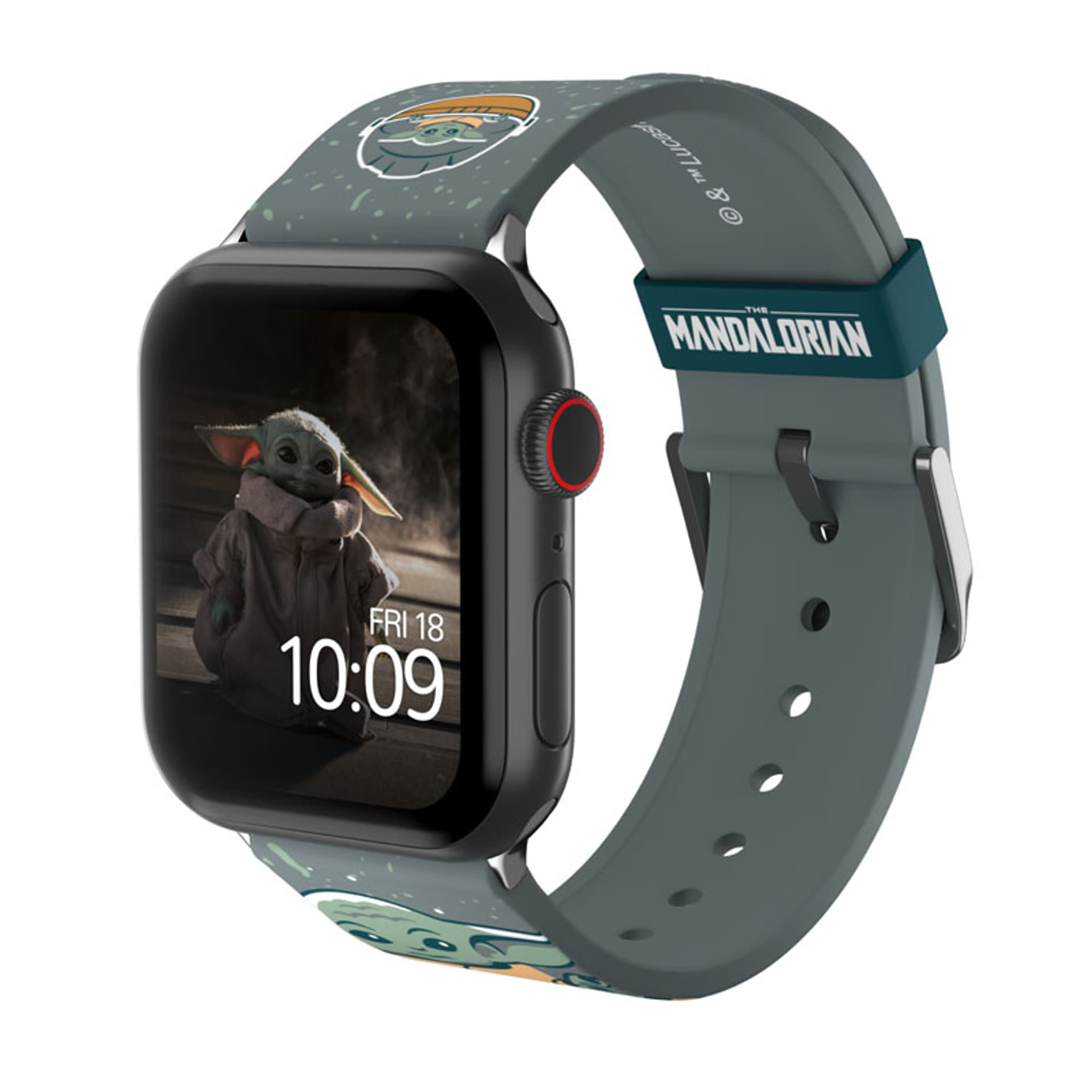 

Star Wars - Pasek do Apple Watch 38/40/41/42/44/45/49 mm (The Mandalorian The Child)