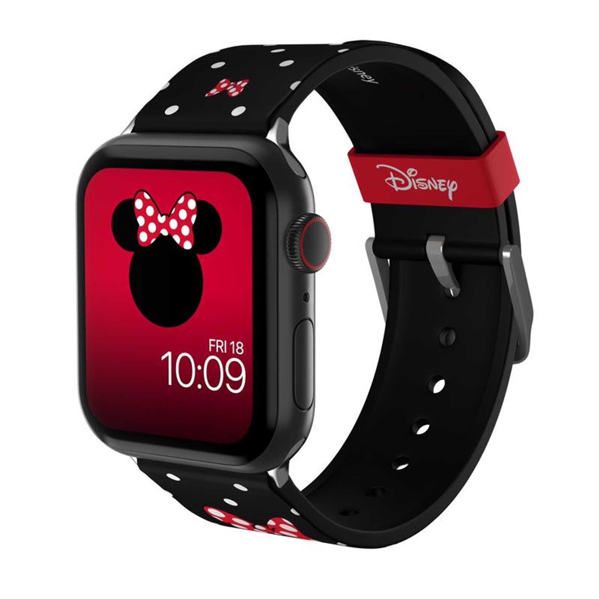 

Disney Minnie Mouse - Pasek do Apple Watch 38/40/41/42/44/45/49 mm (Polka Noir)