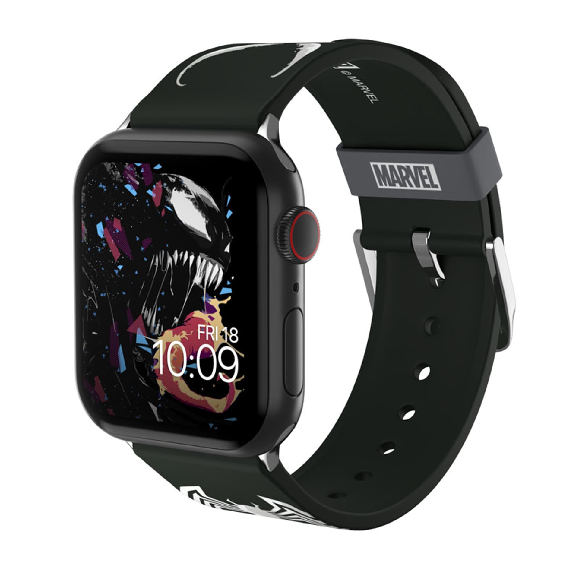 

MARVEL - Pasek do Apple Watch 38/40/41/42/44/45/49 mm (Venom Insignia)