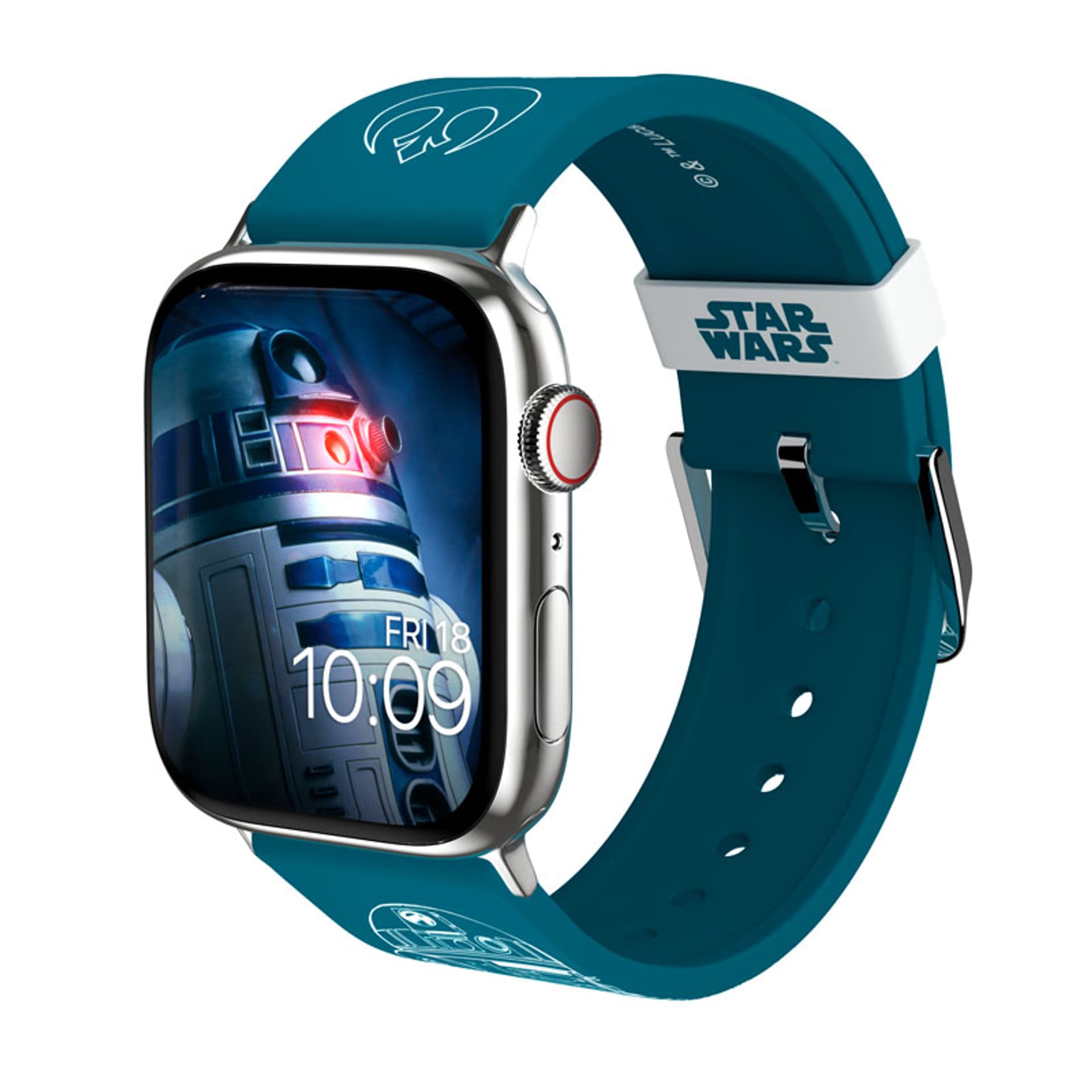 

Star Wars - Pasek do Apple Watch 38/40/41/42/44/45/49 mm (R2D2 Blueprints)