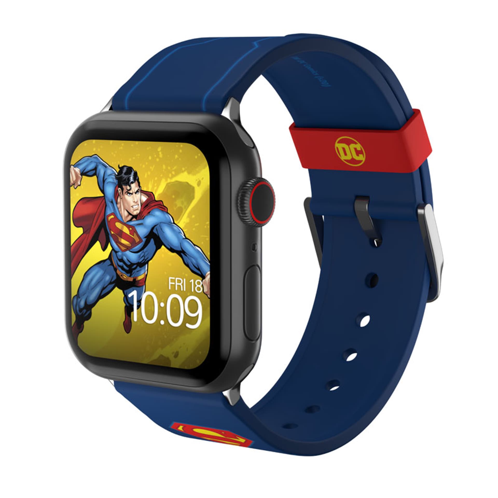 

DC Comics - Pasek do Apple Watch 38/40/41/42/44/45/49 mm (Superman Tactical)