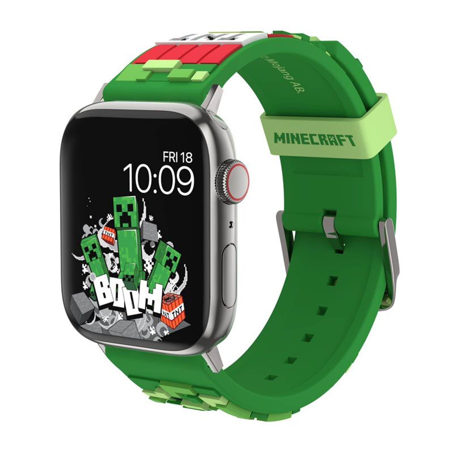

Minecraft - Pasek do Apple Watch 38/40/41/42/44/45/49 mm (Creeper 3D)