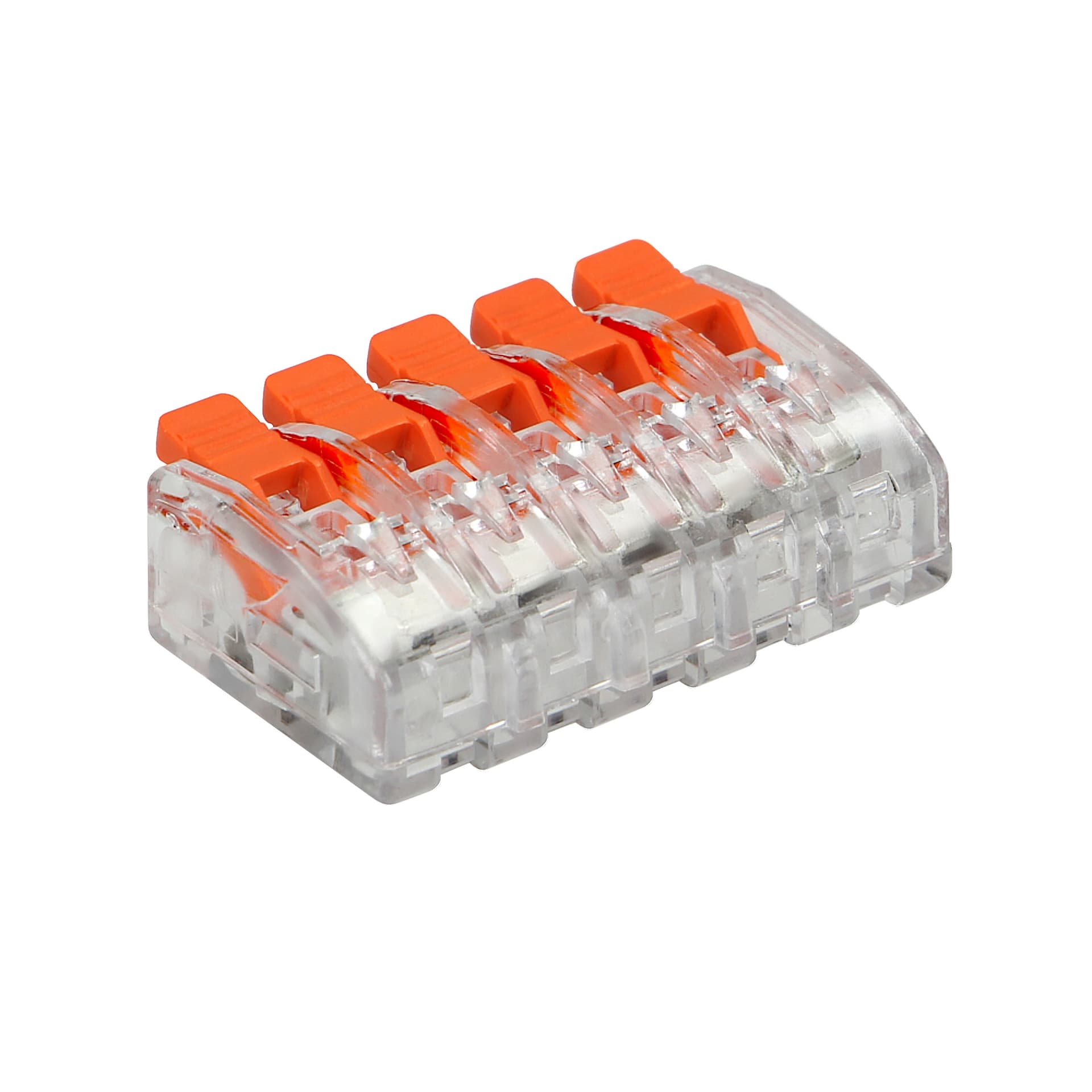 

Złączka instalacyjna zaciskowa 5-przewodowa; na dowolny przewód 0,2-4mm; IEC 450V/32A 50 szt.
