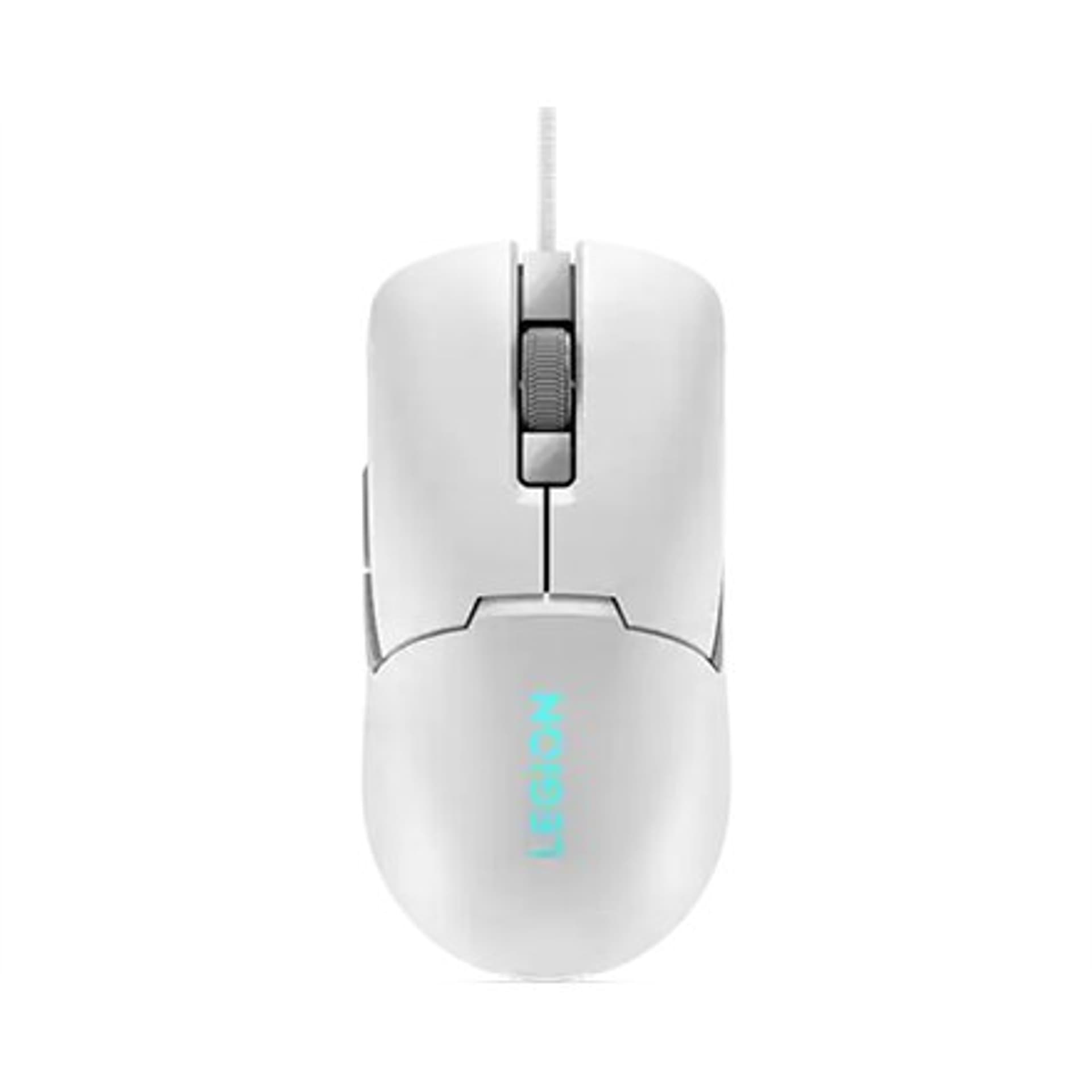 

Lenovo RGB Gaming Mouse Legion M300s Glacier White, przewodowa przez USB 2.0