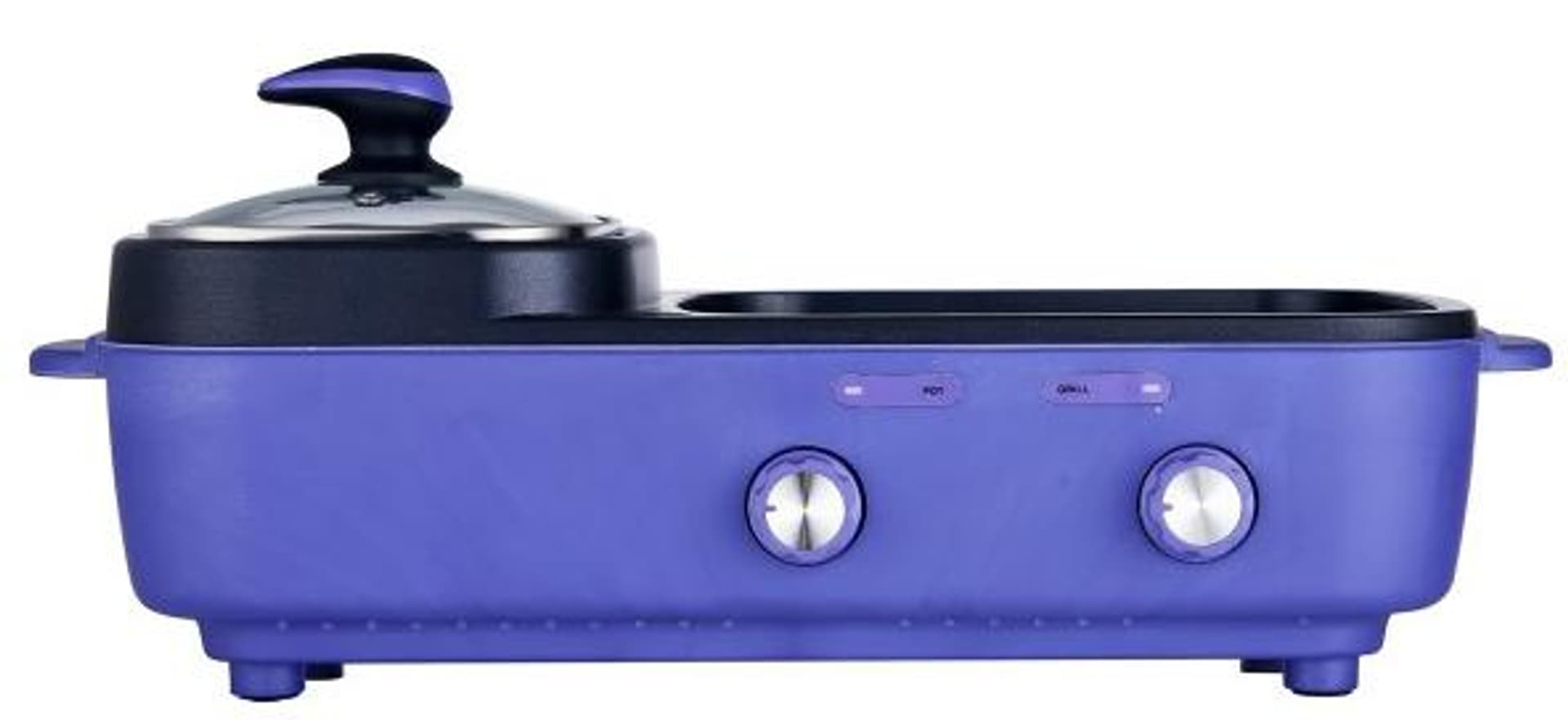 

Wielofunkcyjna kuchenka elektryczna z grillem 2w1 1600W Heckermann® R40-2