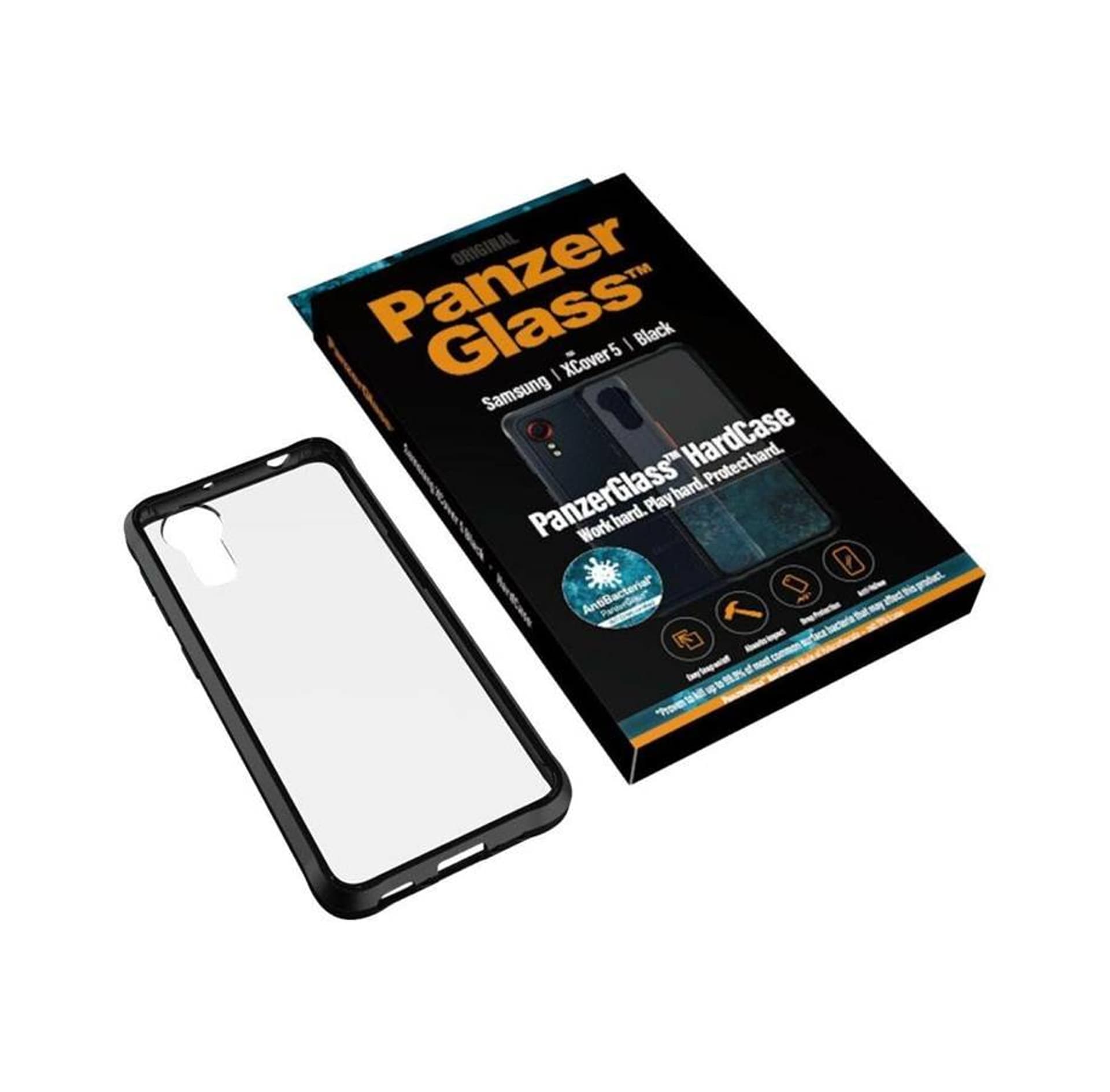 

Etui SAMSUNG GALAXY XCOVER 5 PanzerGlass HardCase czarne