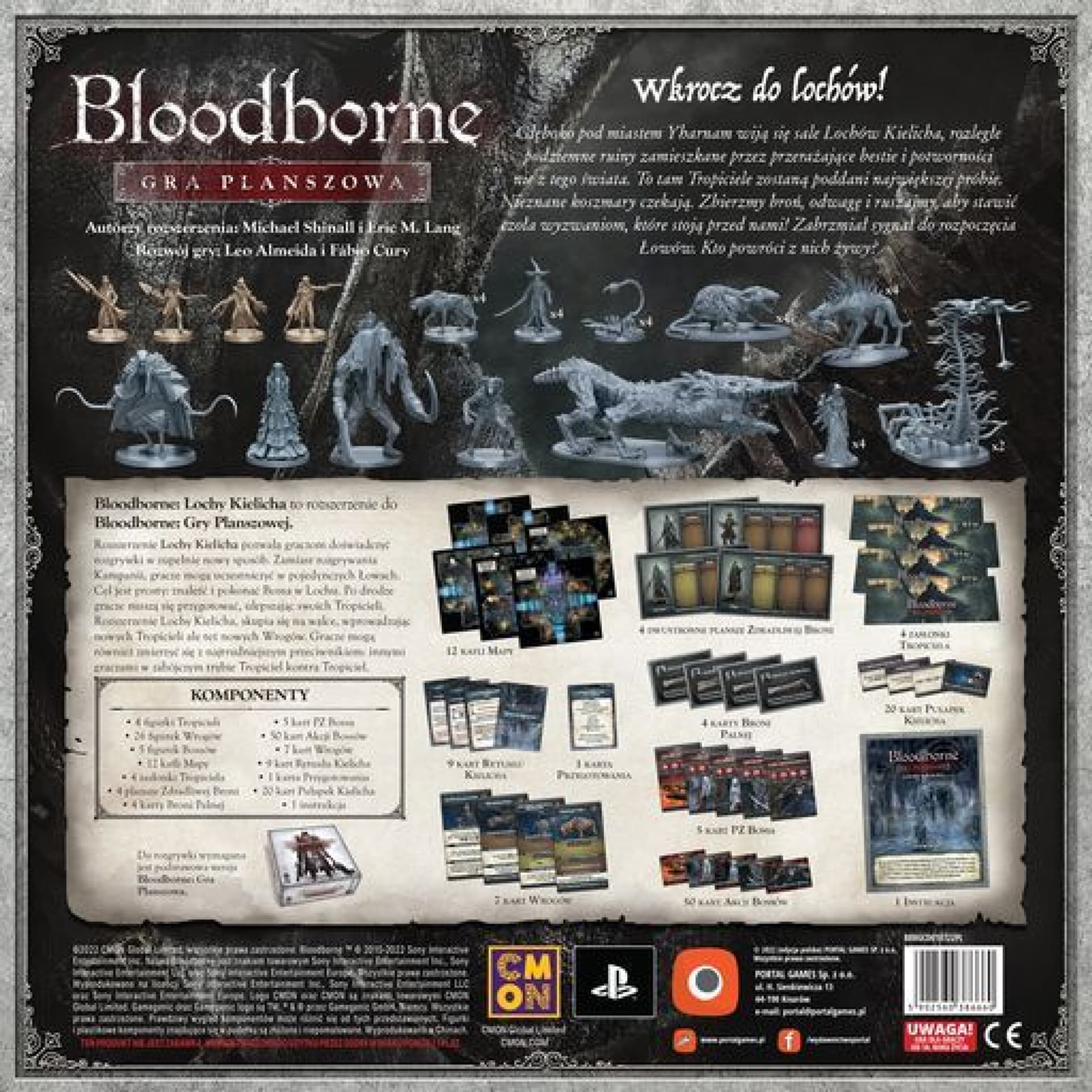 

BLOODBORNE GRA PLANSZOWA: LOCHY KIELICHA - dodatek - PORTAL GAMES