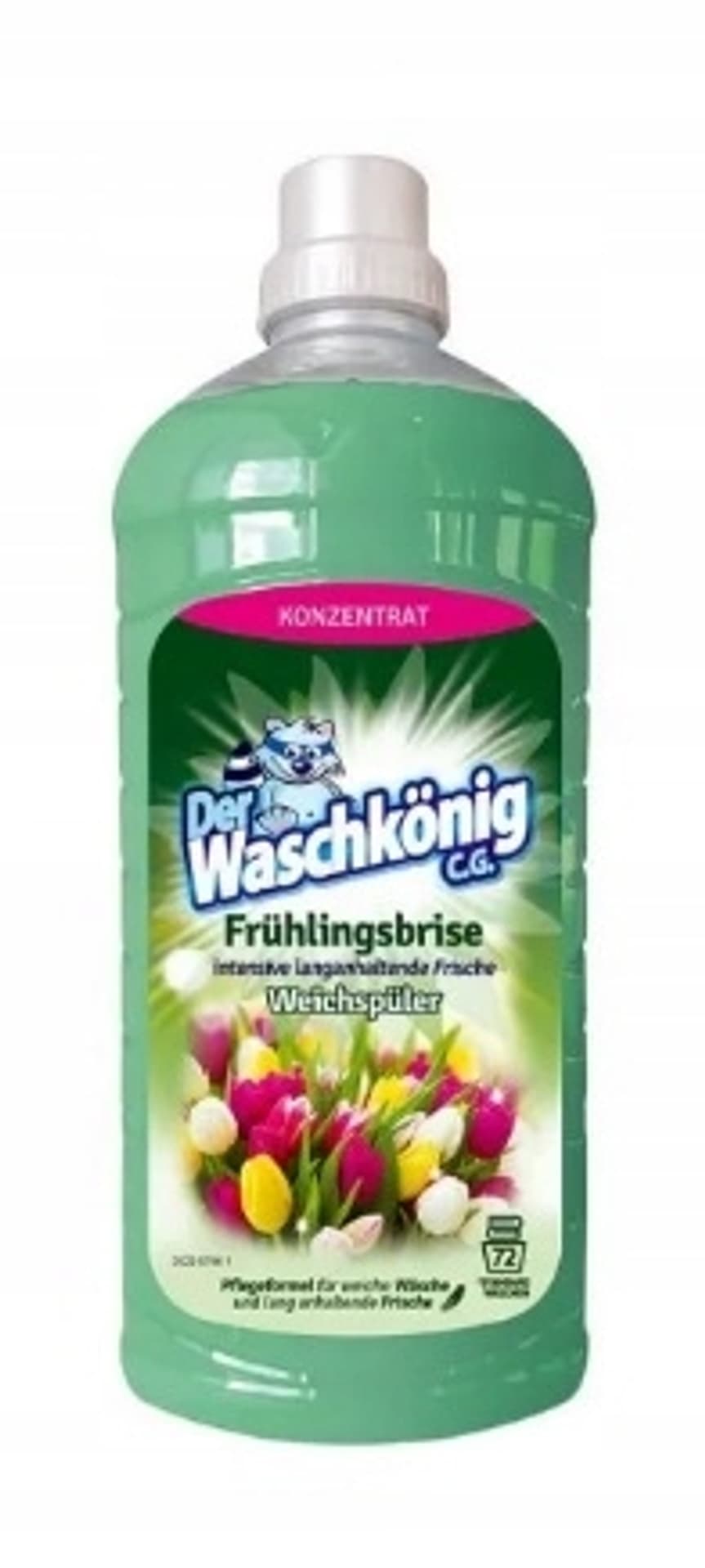 

WASCHKONIG Płyn do płukania 1,8L 72p Fruhlingsbrise zielony
