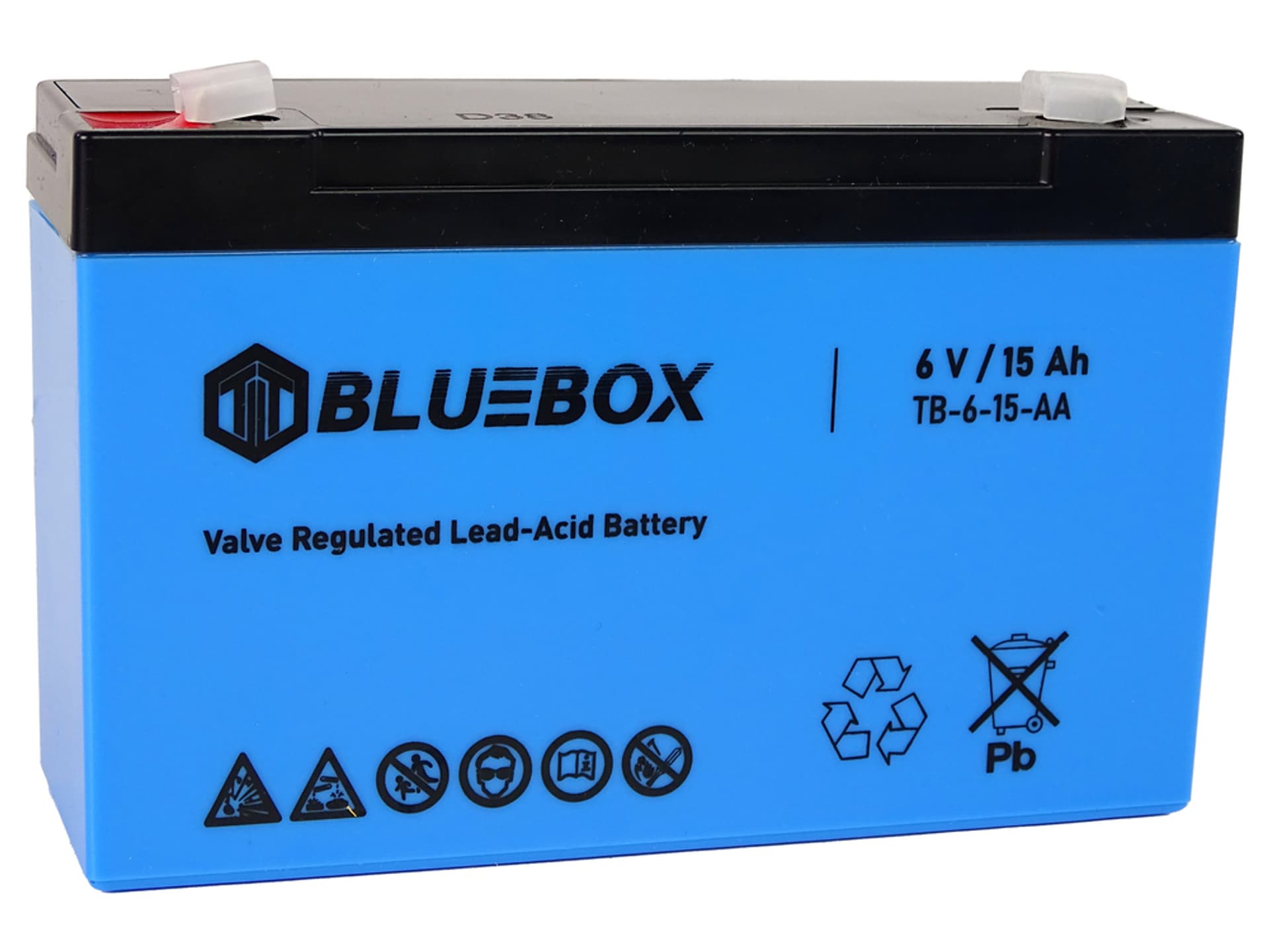 

BLUEBOX Akumulator Żelowy VRLA AGM 6V15Ah Do Auta Na Akumulator