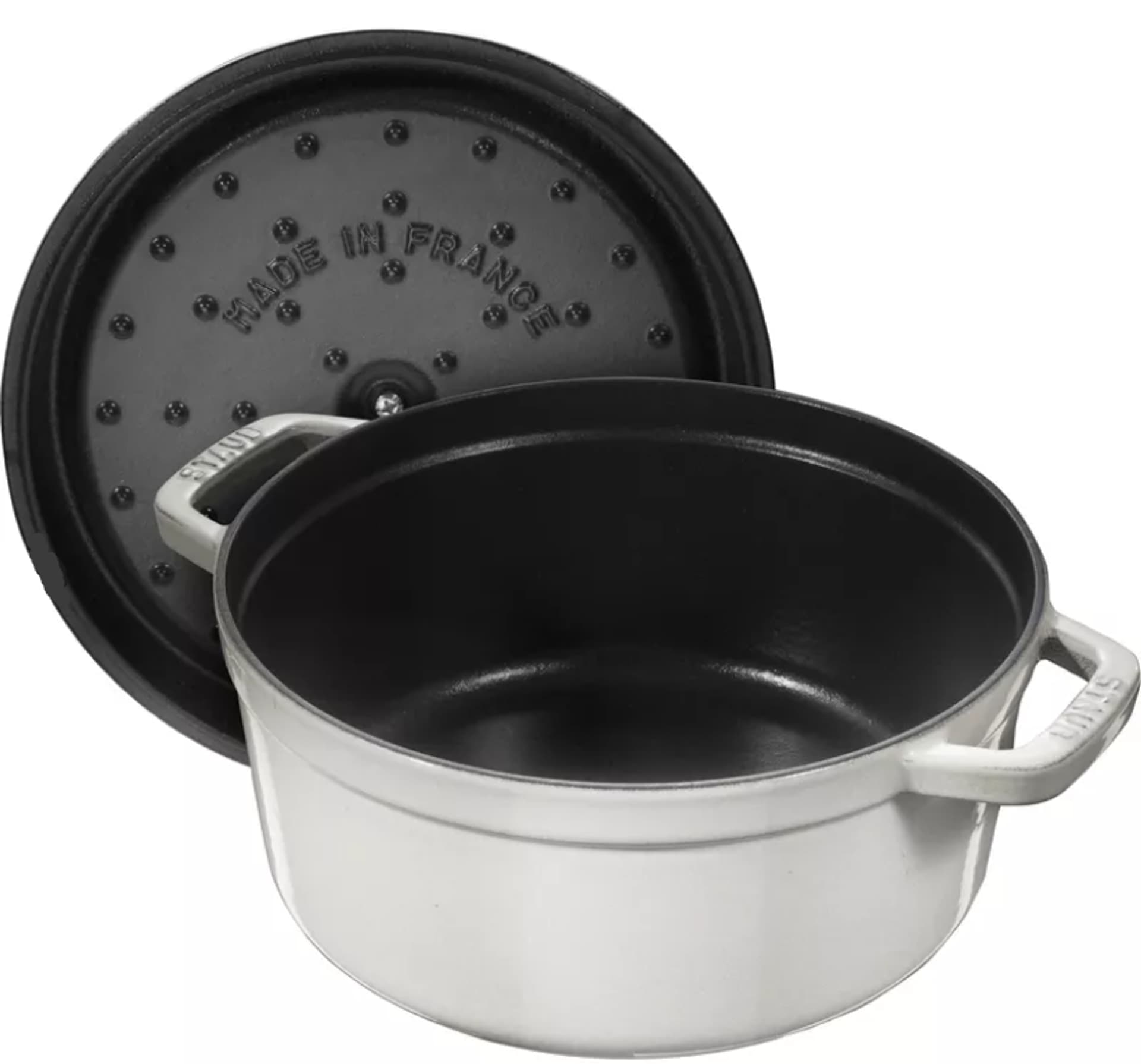 

Garnek żeliwny okrągły STAUB 40501-409-0 - biała trufla 1.7 ltr