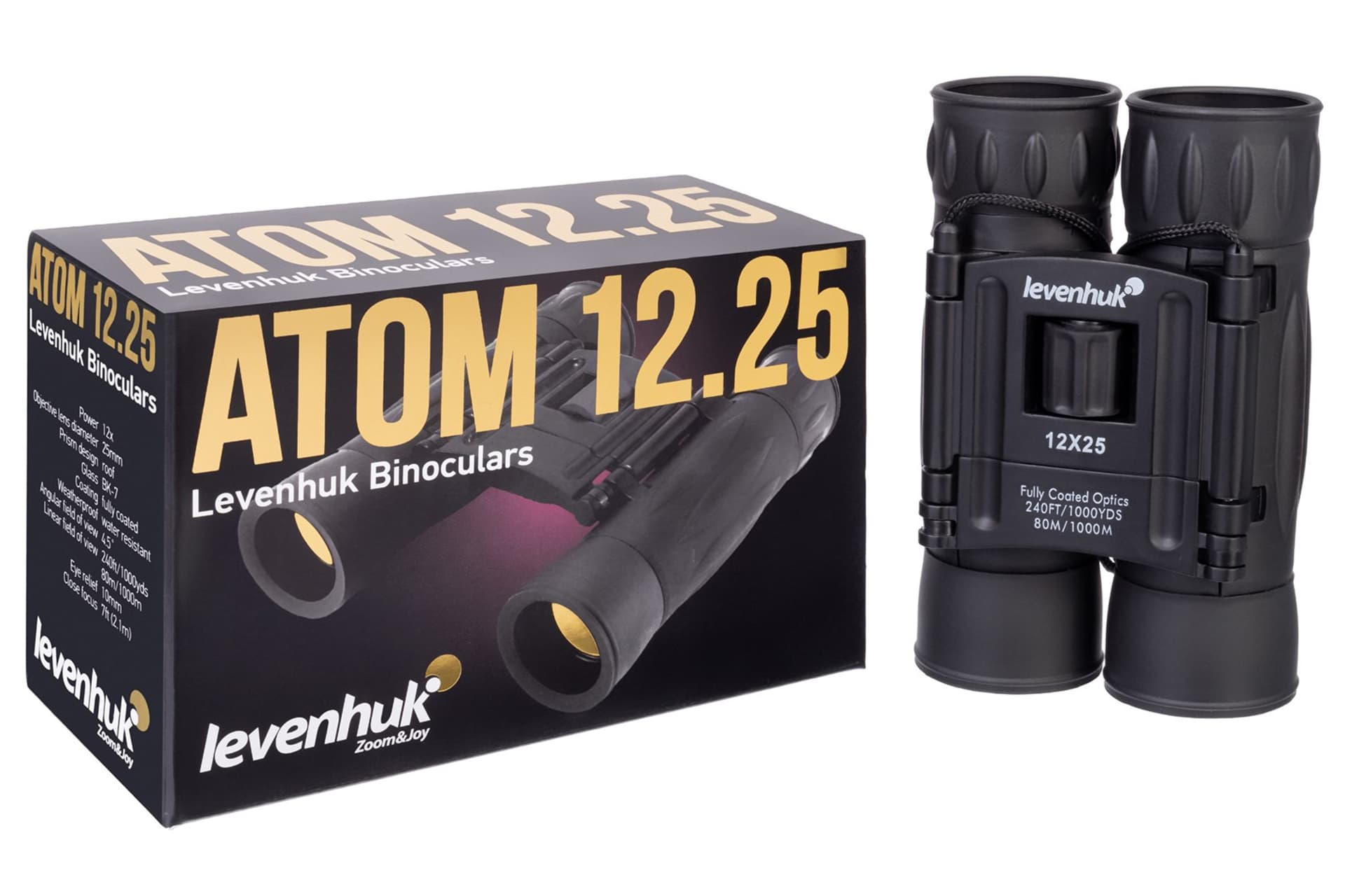 

Lornetka LEVENHUK Atom 12x25