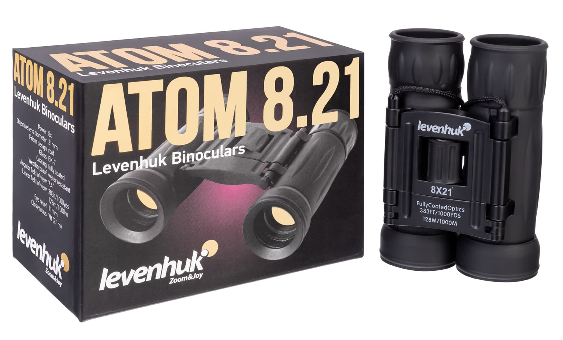 

Lornetka LEVENHUK Atom 8x21