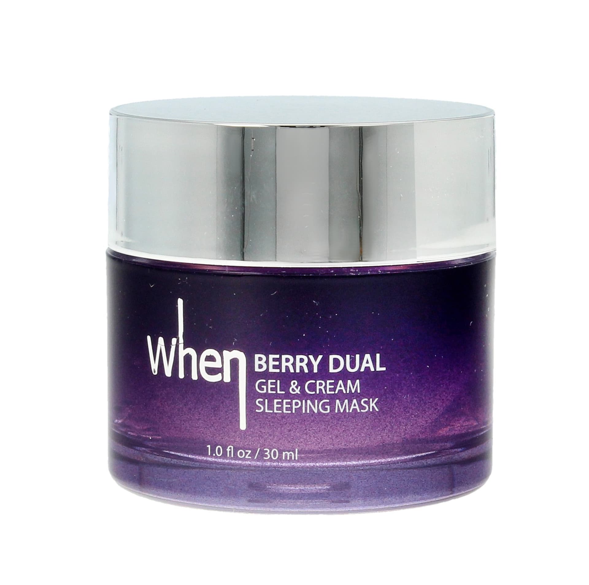 

WHEN Maska całonocna do twarzy Dual Gel & Cream Berry and Vegfruit 30ml