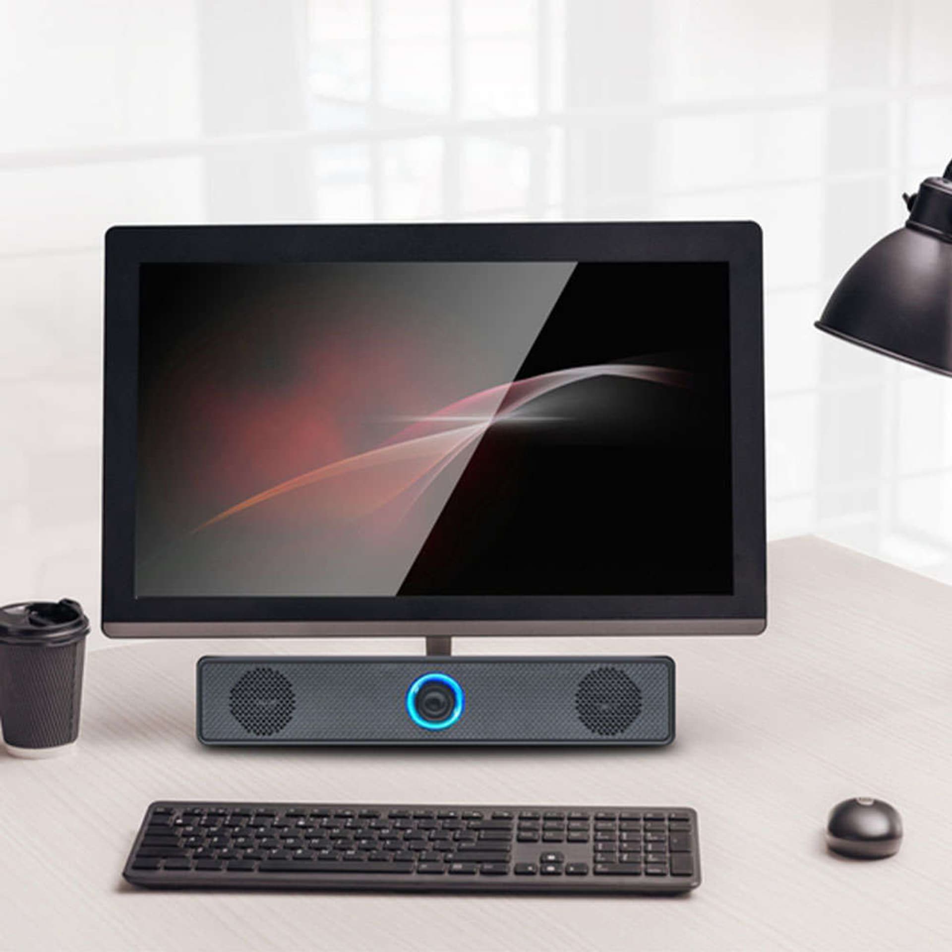 

Głośnik z podświetleniem LED SoundBar USB Defender Z2 6W Czarny