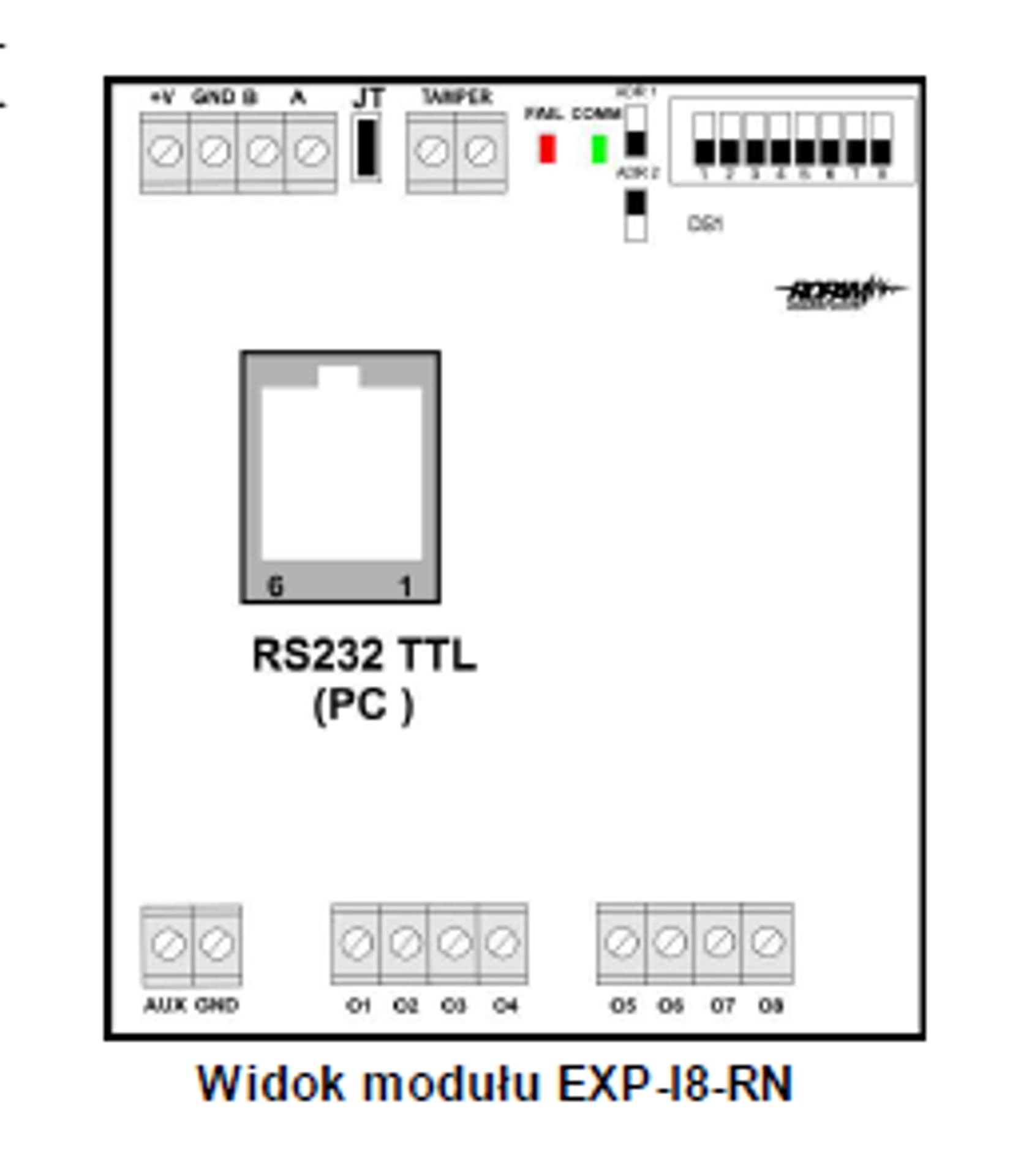 

ROPAM EKSPANDER WYJŚĆ EXP-O8T-RN