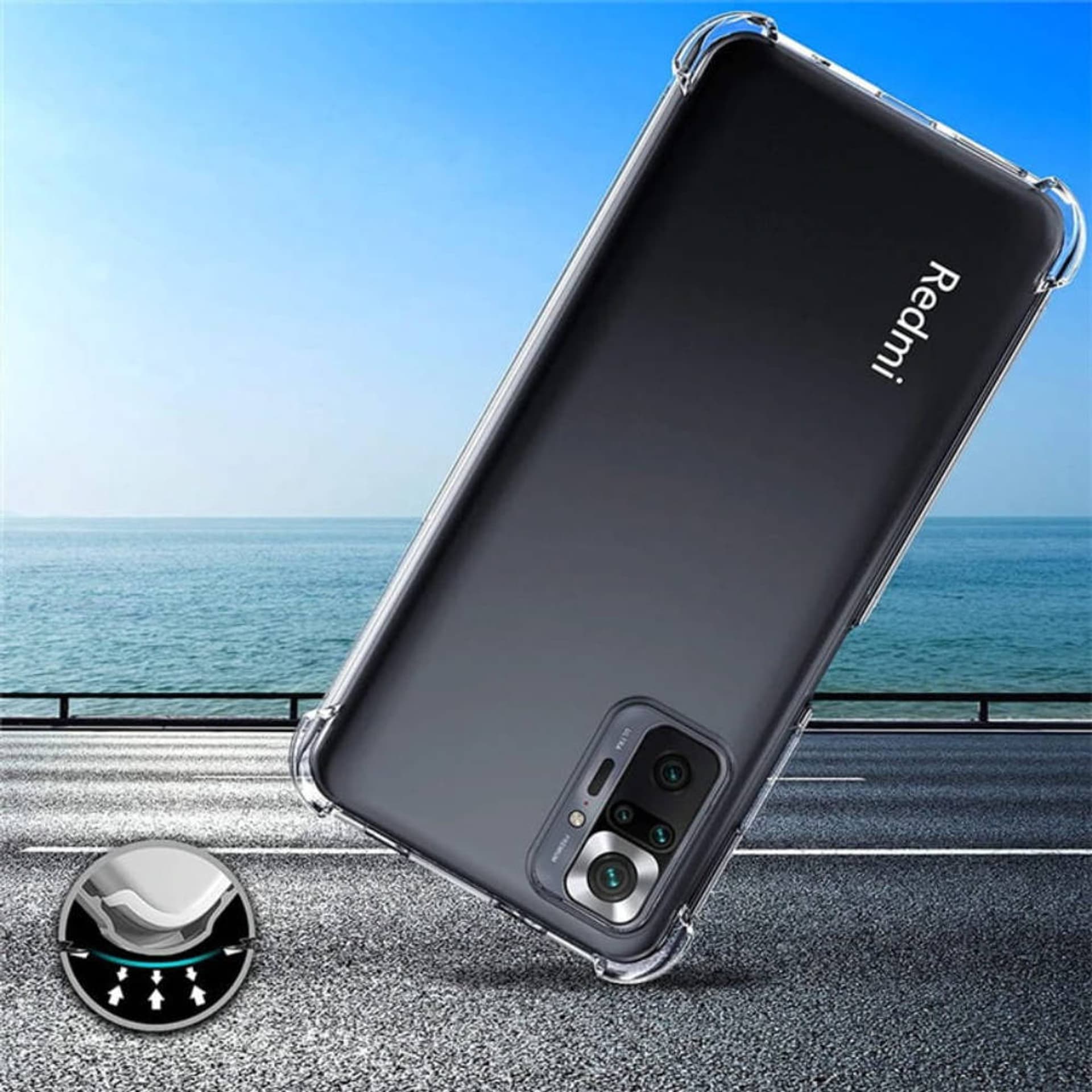 

Etui REDMI NOTE 10 PRO / 10 PRO MAX Antishock Case transparentne