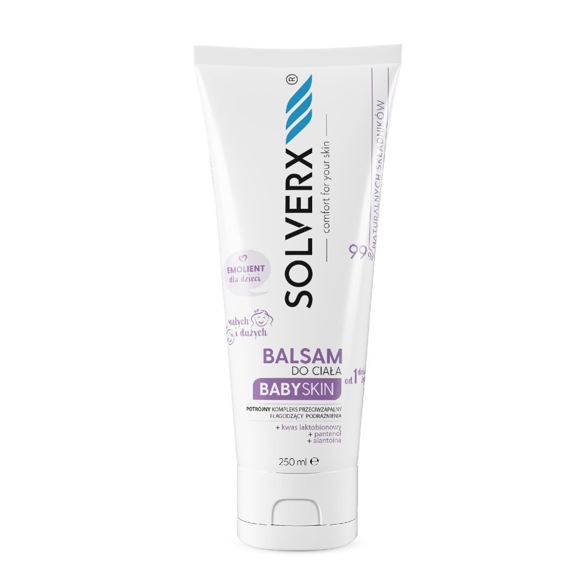 

SOLVERX Baby Skin Balsam-Emolient do ciała dla dzieci 250ml