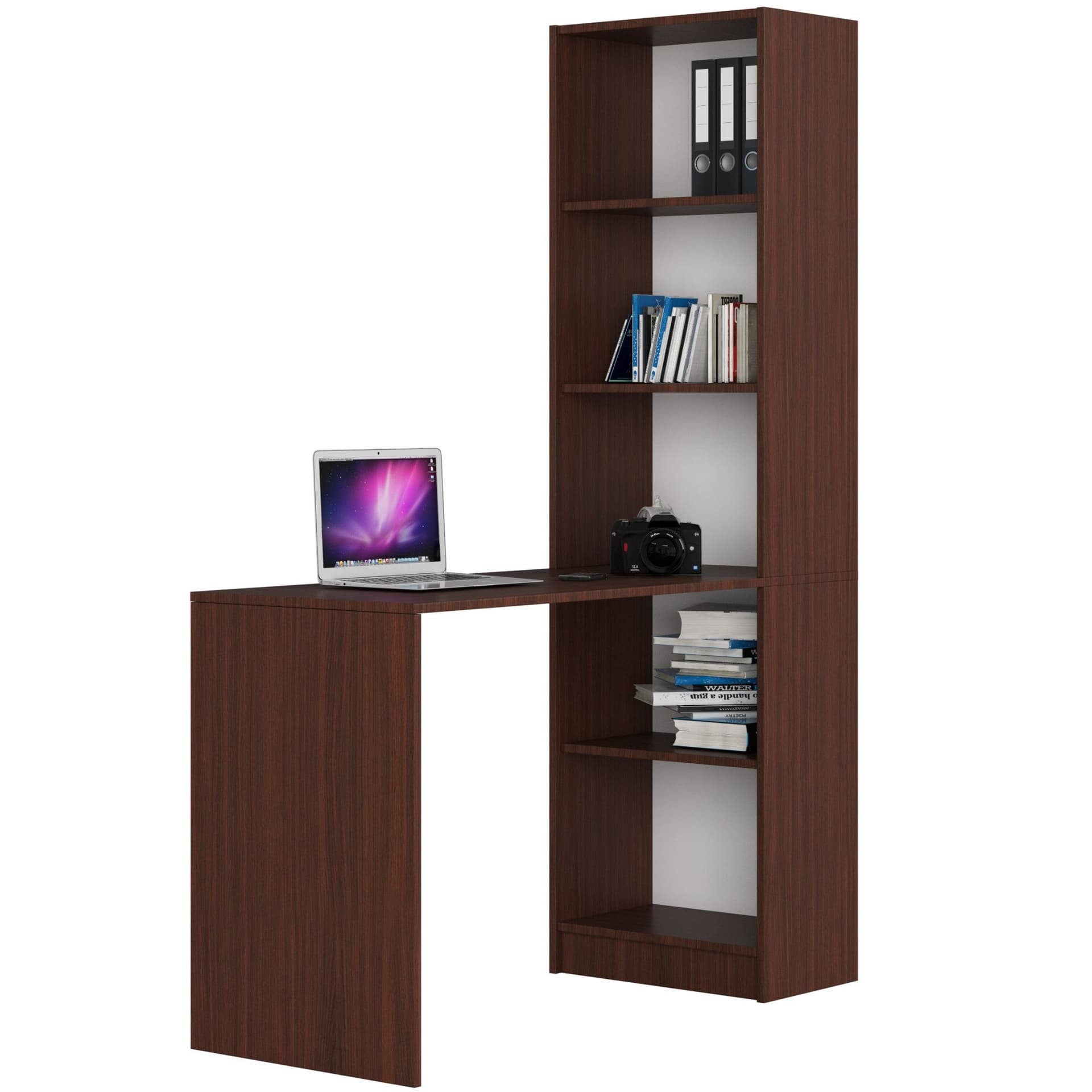 

BIURKO Z REGAŁEM SMART CLP WENGE