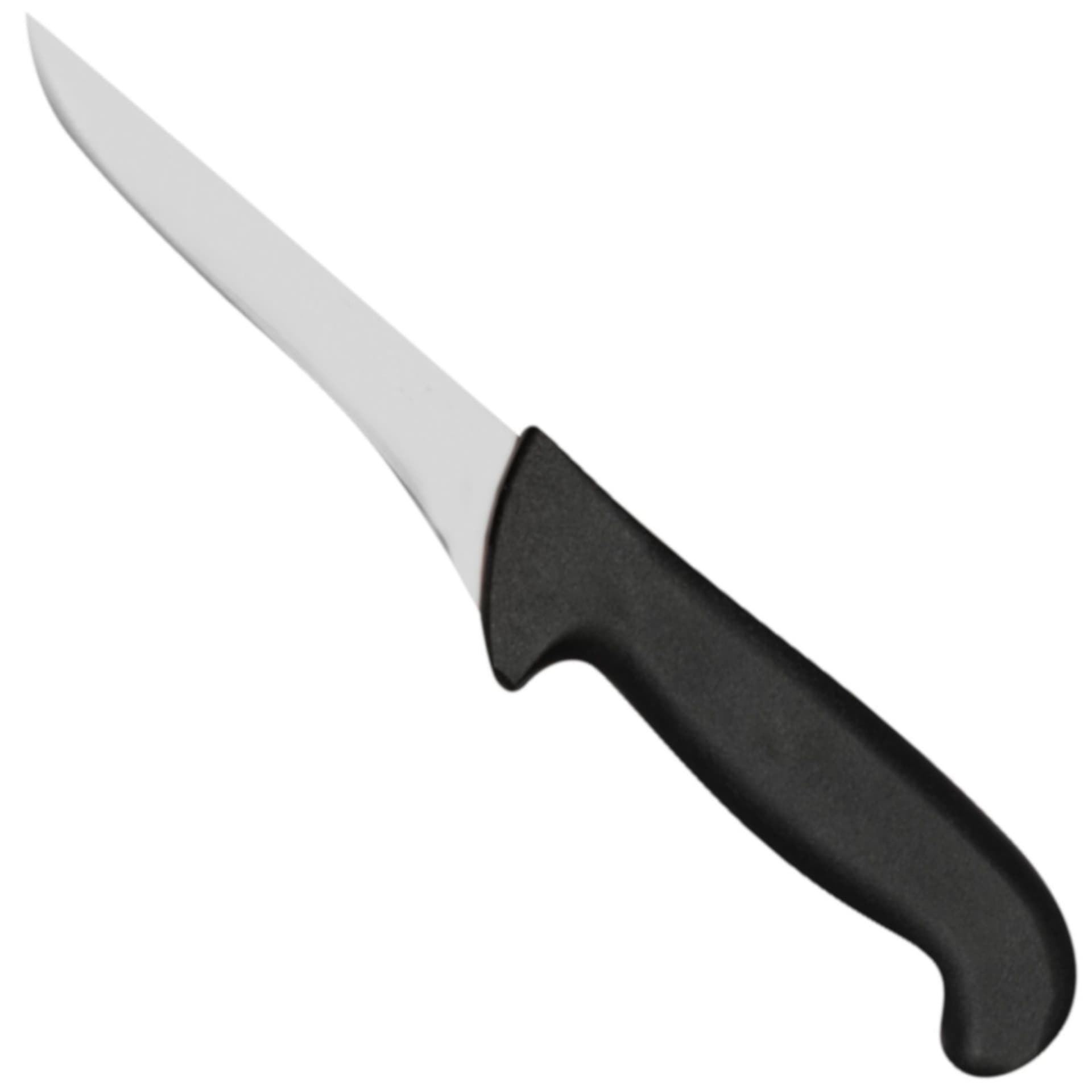 

Nóż rzeźniczy do trybowania i filetowania mięsa prosty dł. 135 mm