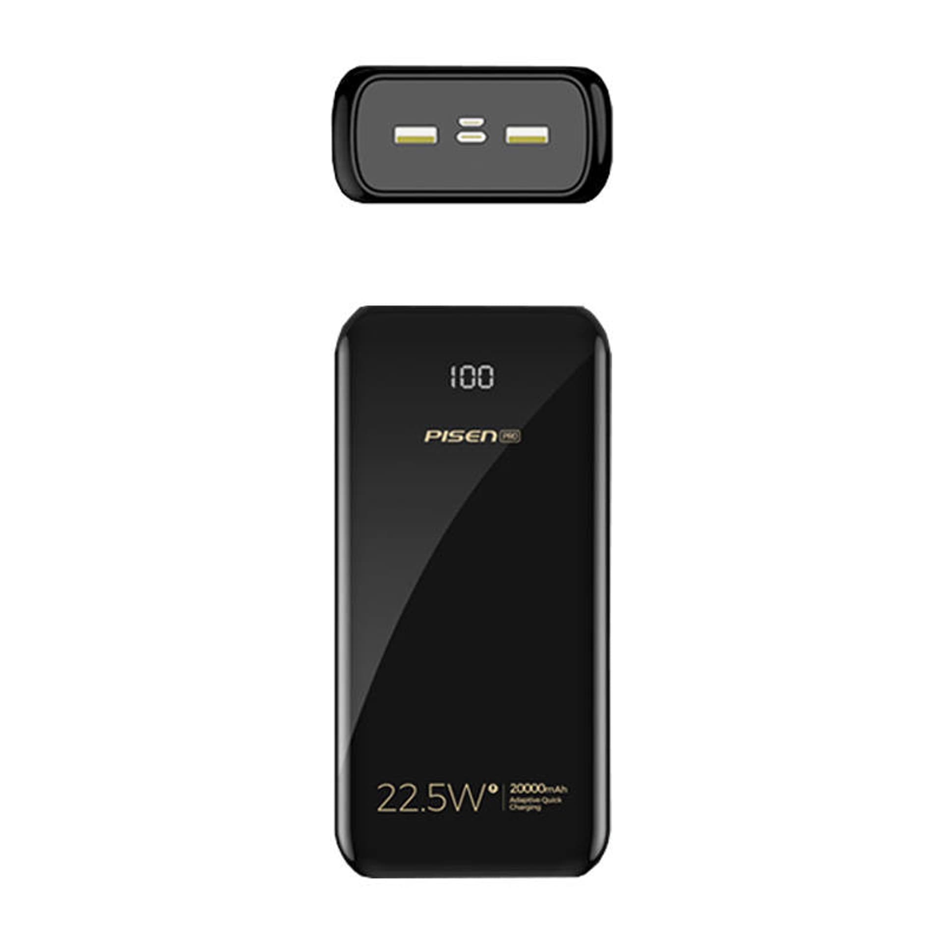 

Powerbank Pisen BL-D98LS 20000mAh 22.5W (czarny)