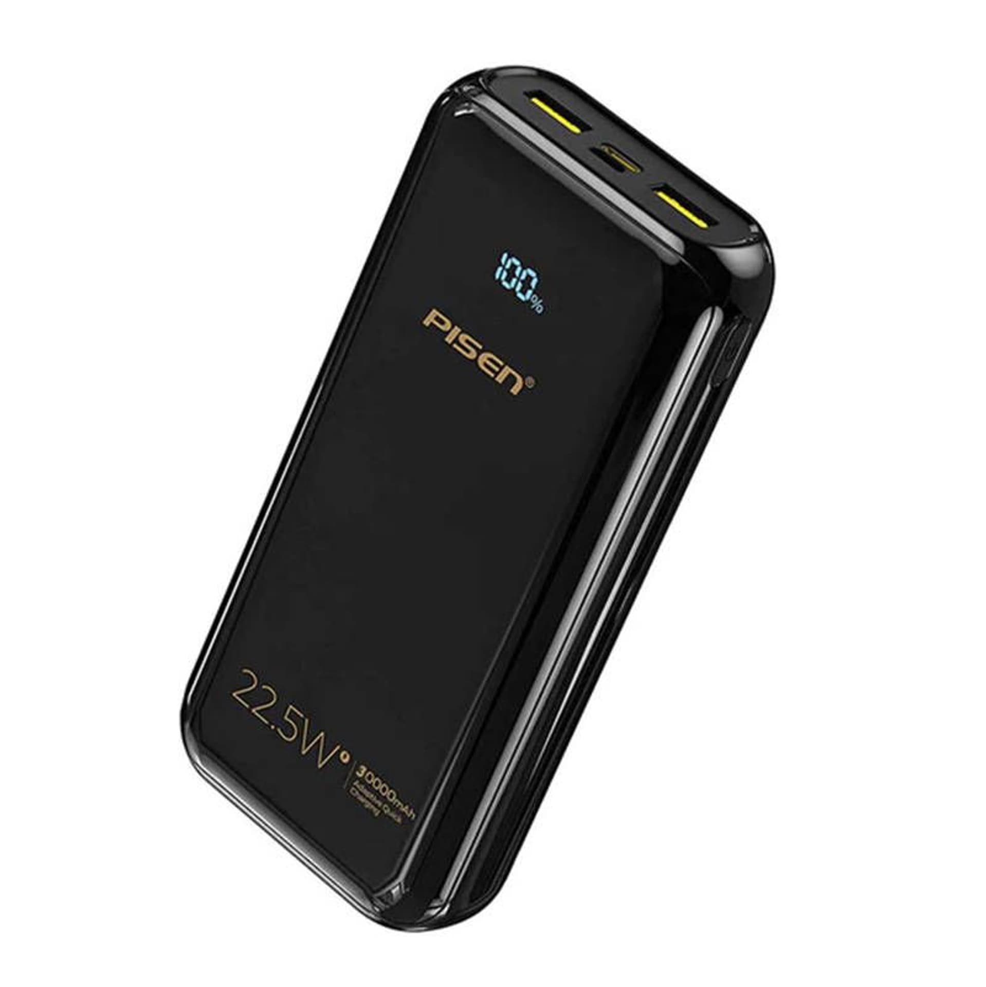 

Powerbank Pisen BL-D99LS 30000mAh 22.5W (czarny)