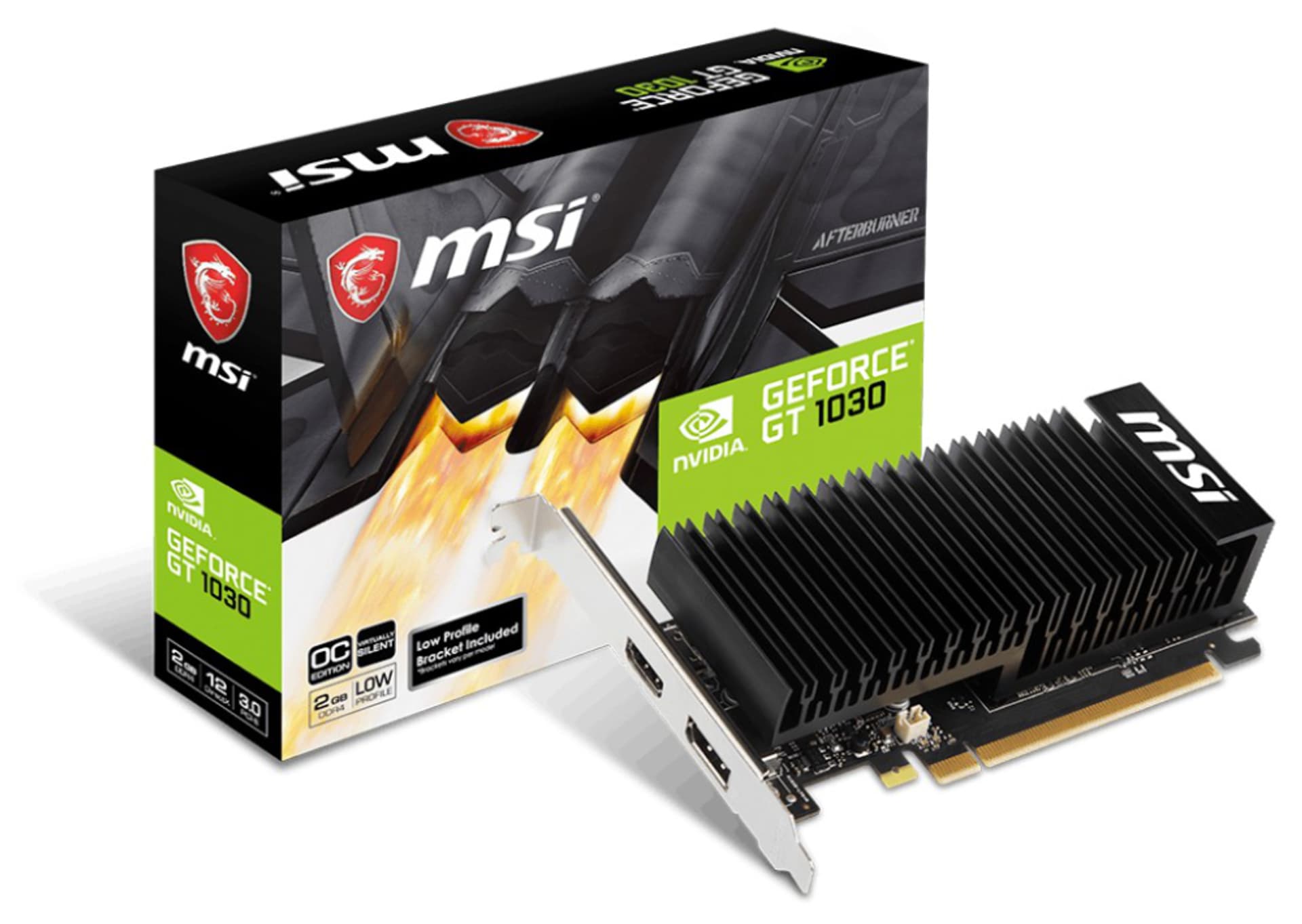 

Karta graficzna MSI GeForce GT 1030 2GHD4 LP OC GT 1030 2GHD4 LP OC