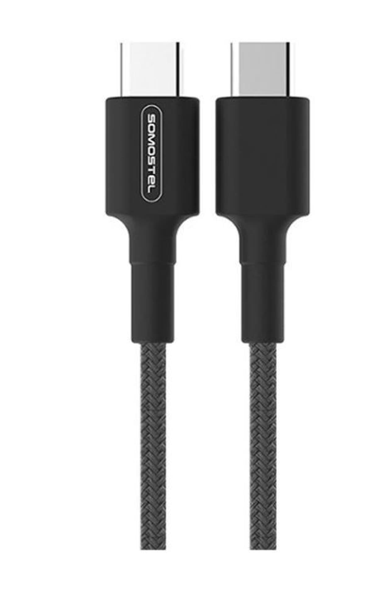 

SOMOSTEL KABEL TYP-C DO TYP-C 18W POWER DELIVERY SMS-BW05 BLACK