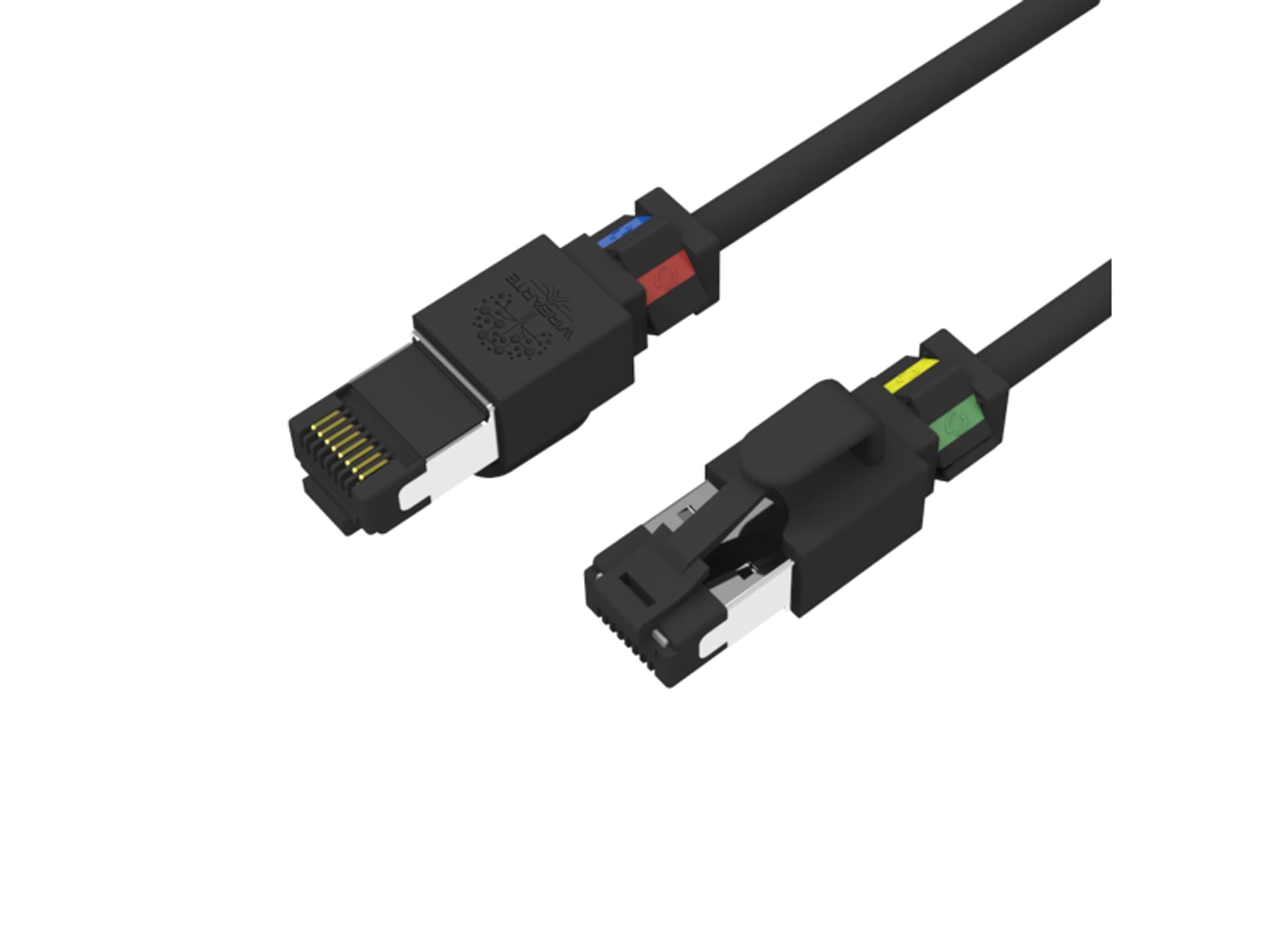 

WIREARTE PATCH-CORD S/FTP KAT.6A LSOH (OBROTOWY KLIPS IDENTYFIKACYJNY) 0.25M, Obrotowy klips identyfikacyjny) 0.25