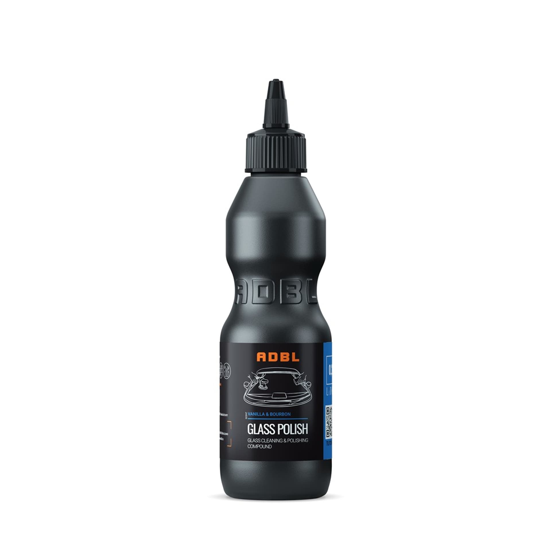

ADBL Glass Polish 200ml - środek do czyszczenia i polerowania szyb samochodowych, zawiera dwutlenek ceru