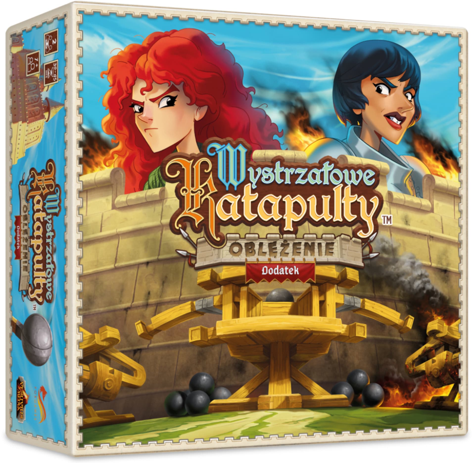 

GRA WYSTRZAŁOWE KATAPULTY: OBLĘŻENIE dodatek - FOX GAMES
