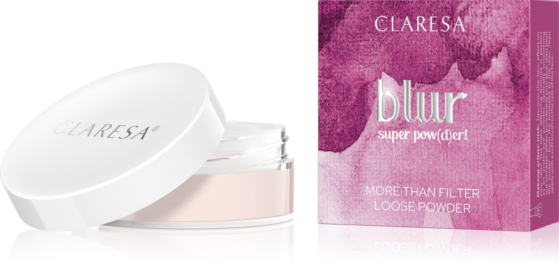 

CLARESA Puder sypki Blur Super Pow(D)er! 12g, D)er! 12