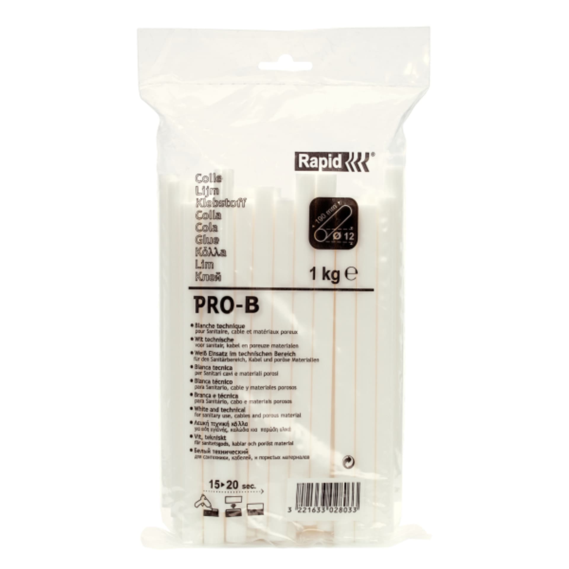 

Profesjonalny klej sanitarny Rapid PRO-B 12 mm