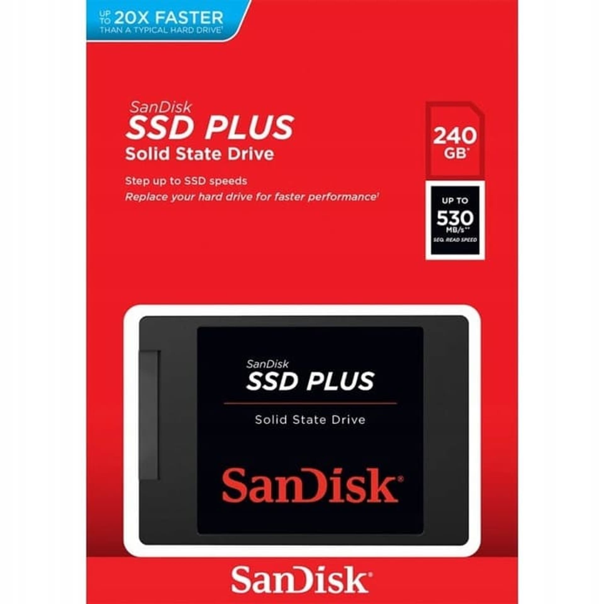 

Dysk SanDisk SSD PLUS Solid State Drive 240GB