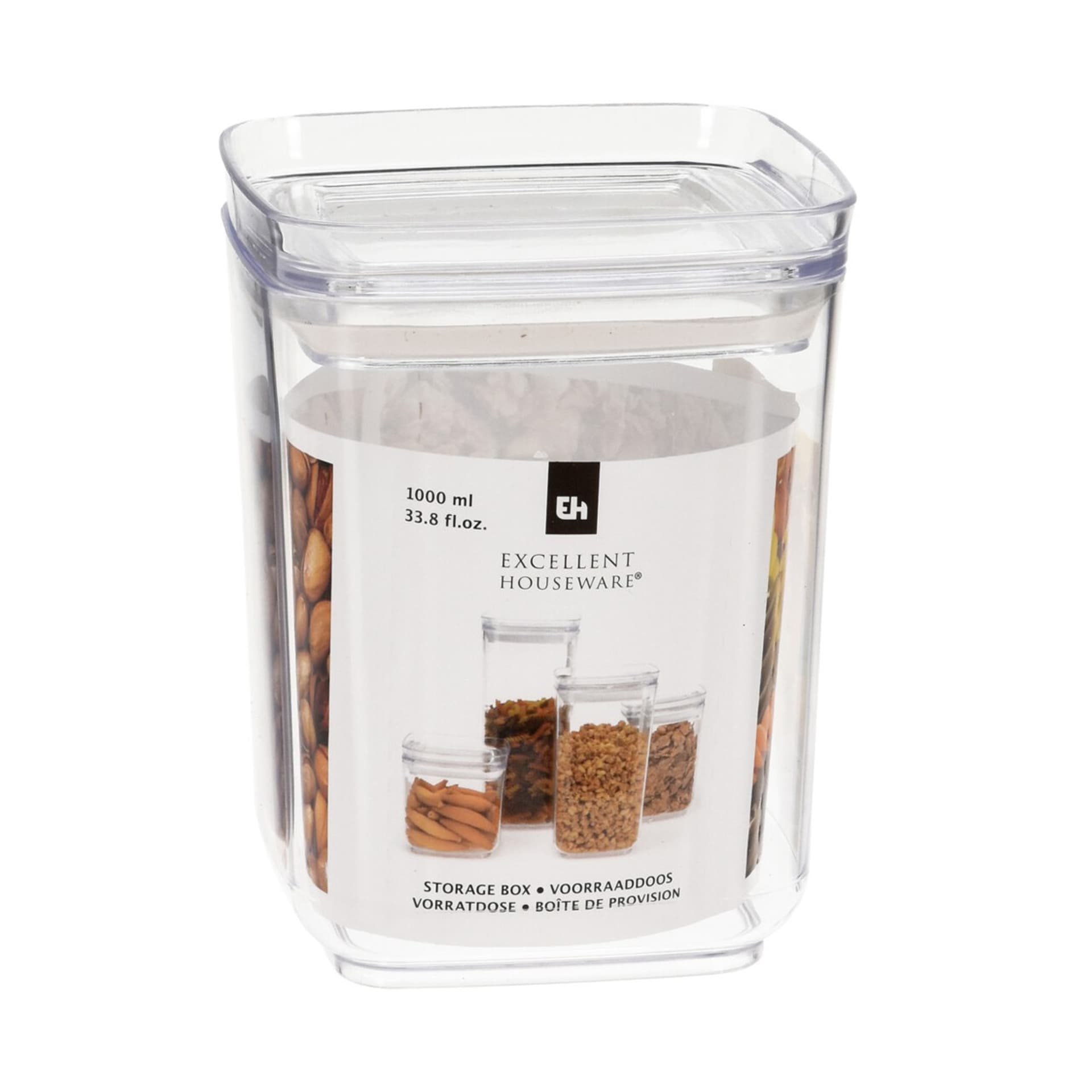 

Pojemnik kuchenny 1000 ml z pokrywą