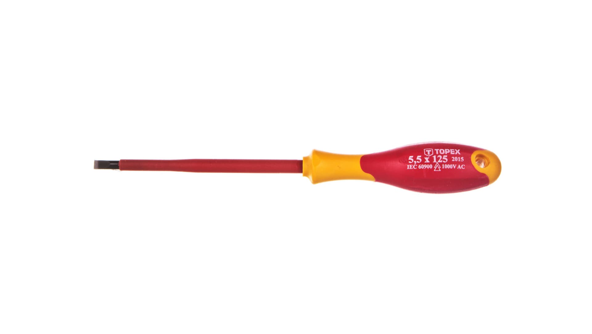 

Wkrętak płaski 1000V, 5.5 x 125 mm, CrMo