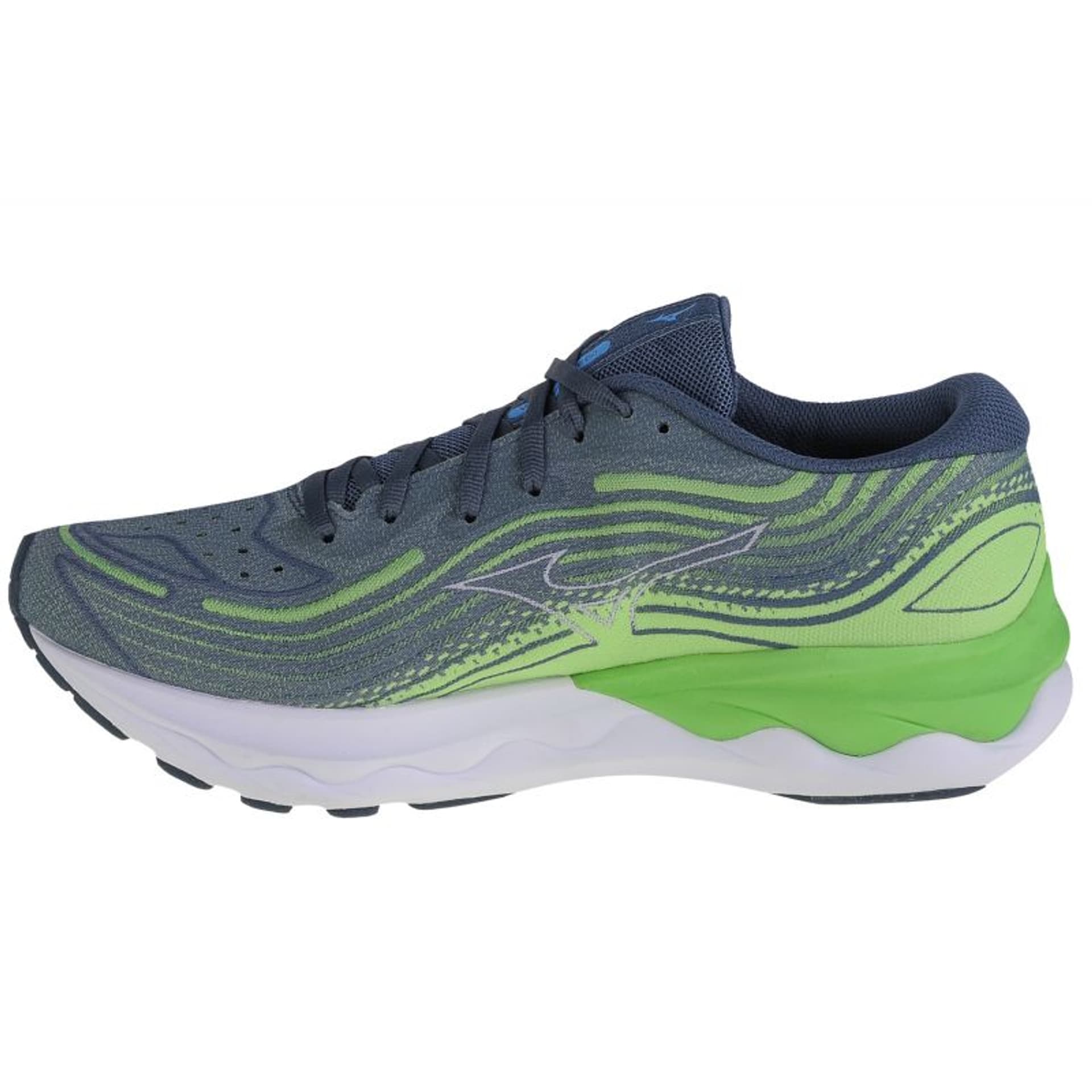 

Buty do biegania Mizuno WAVE SKYRISE 4 M (kolor Zielony. Szary/Srebrny, rozmiar 47)