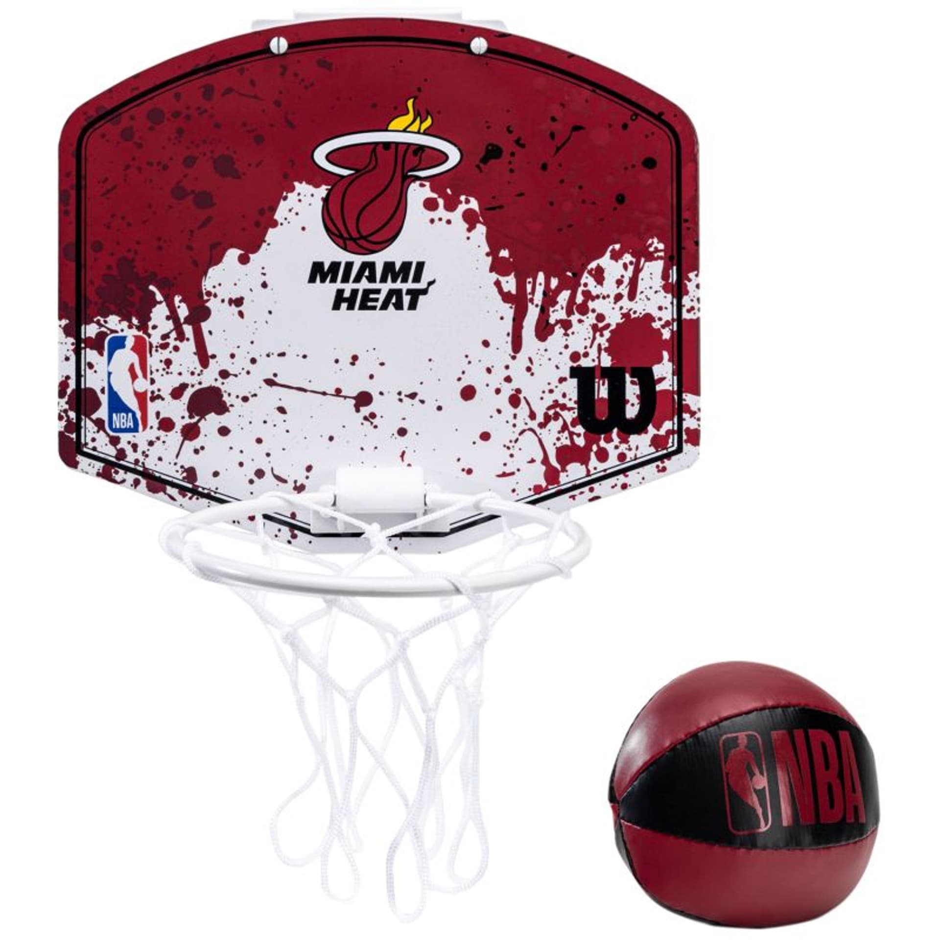 

Tablica do koszykówki Wilson NBA Team Miami Heat Mini Hoop (kolor Czerwony, rozmiar, Kolor czerwony/rozmiar one size