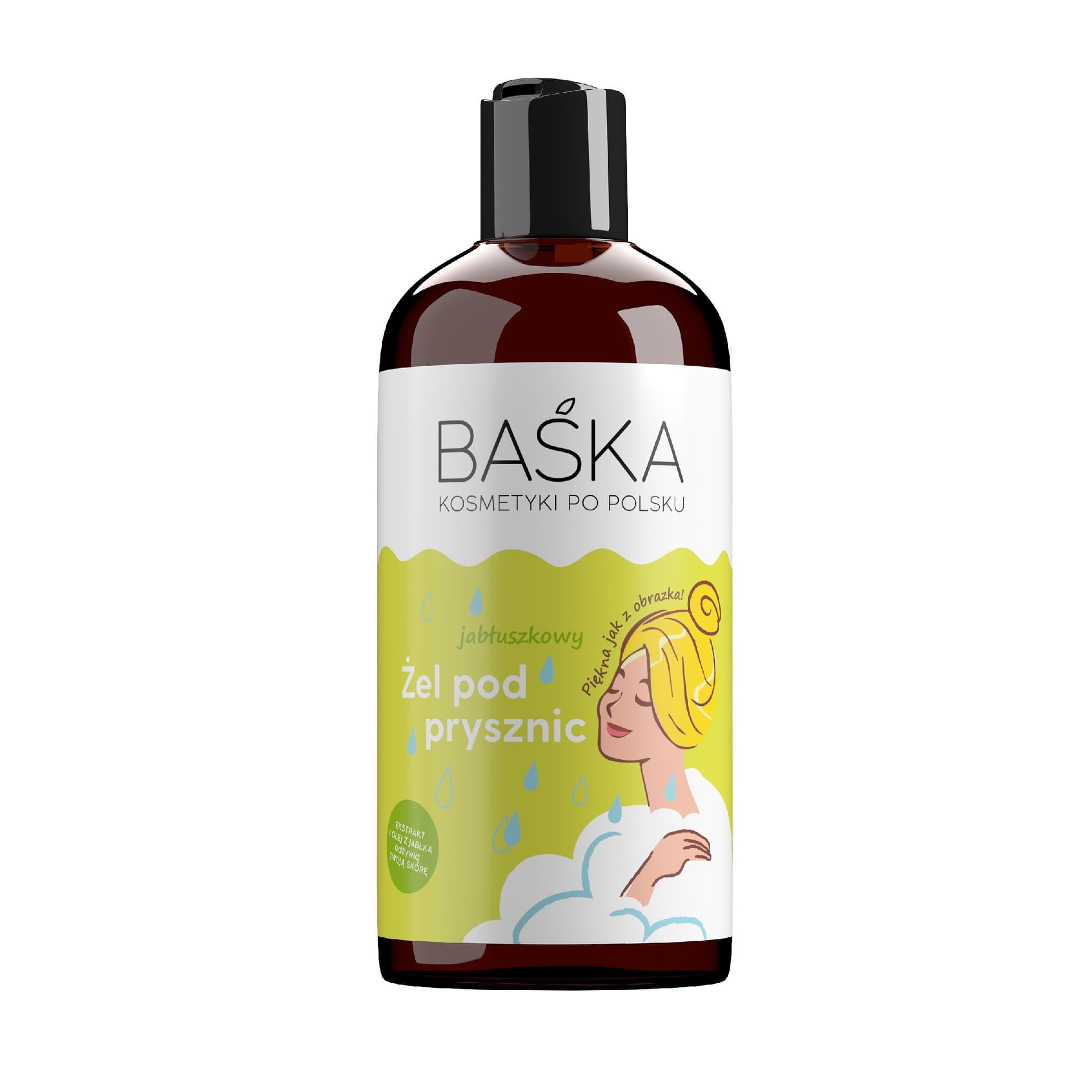 

BAŚKA Kosmetyki Po Polsku Jabłuszkowy Żel pod prysznic 500ml
