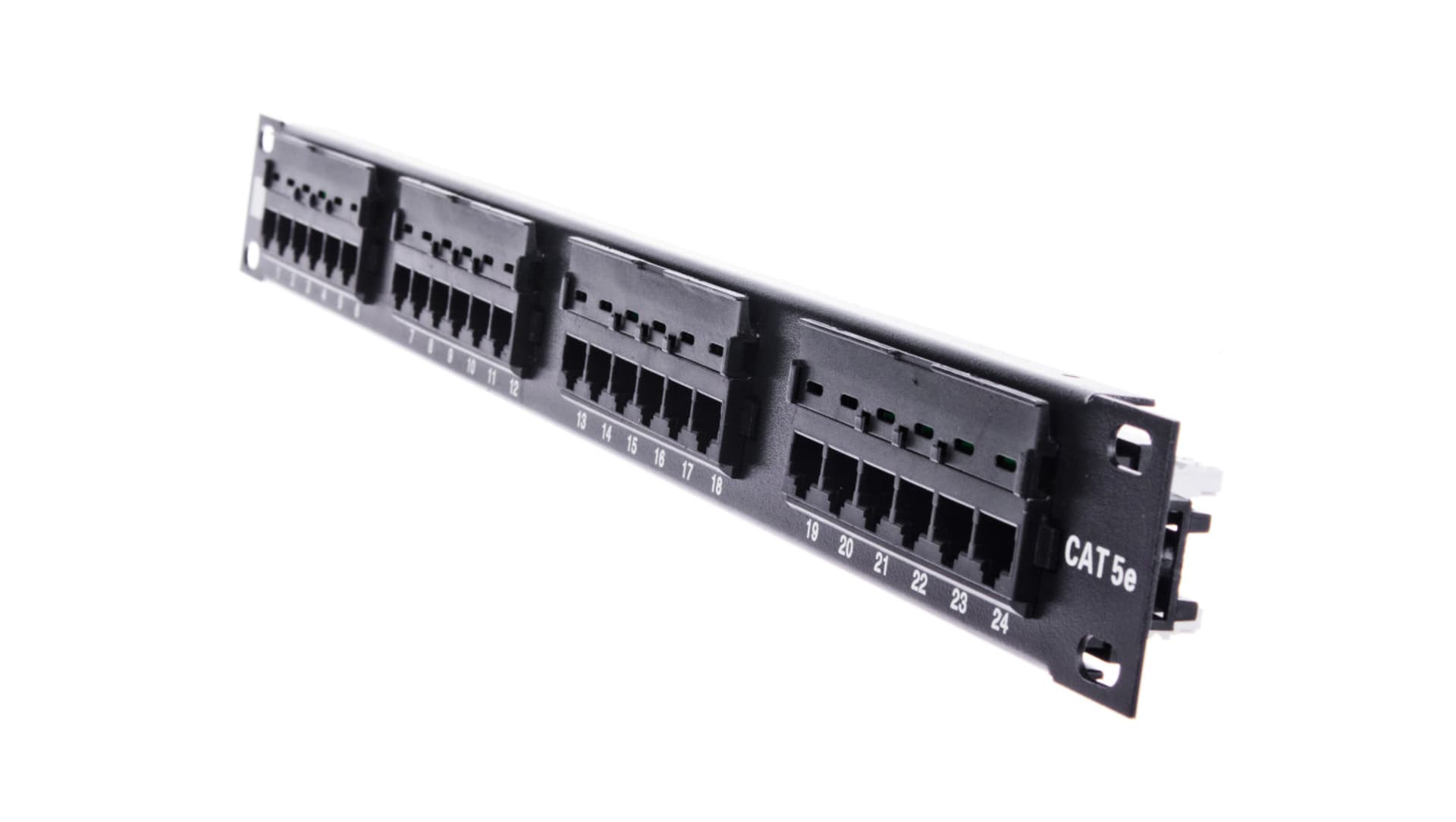 

Patch Panel 19 cali 24 Port cat 5e UTP 19-0011