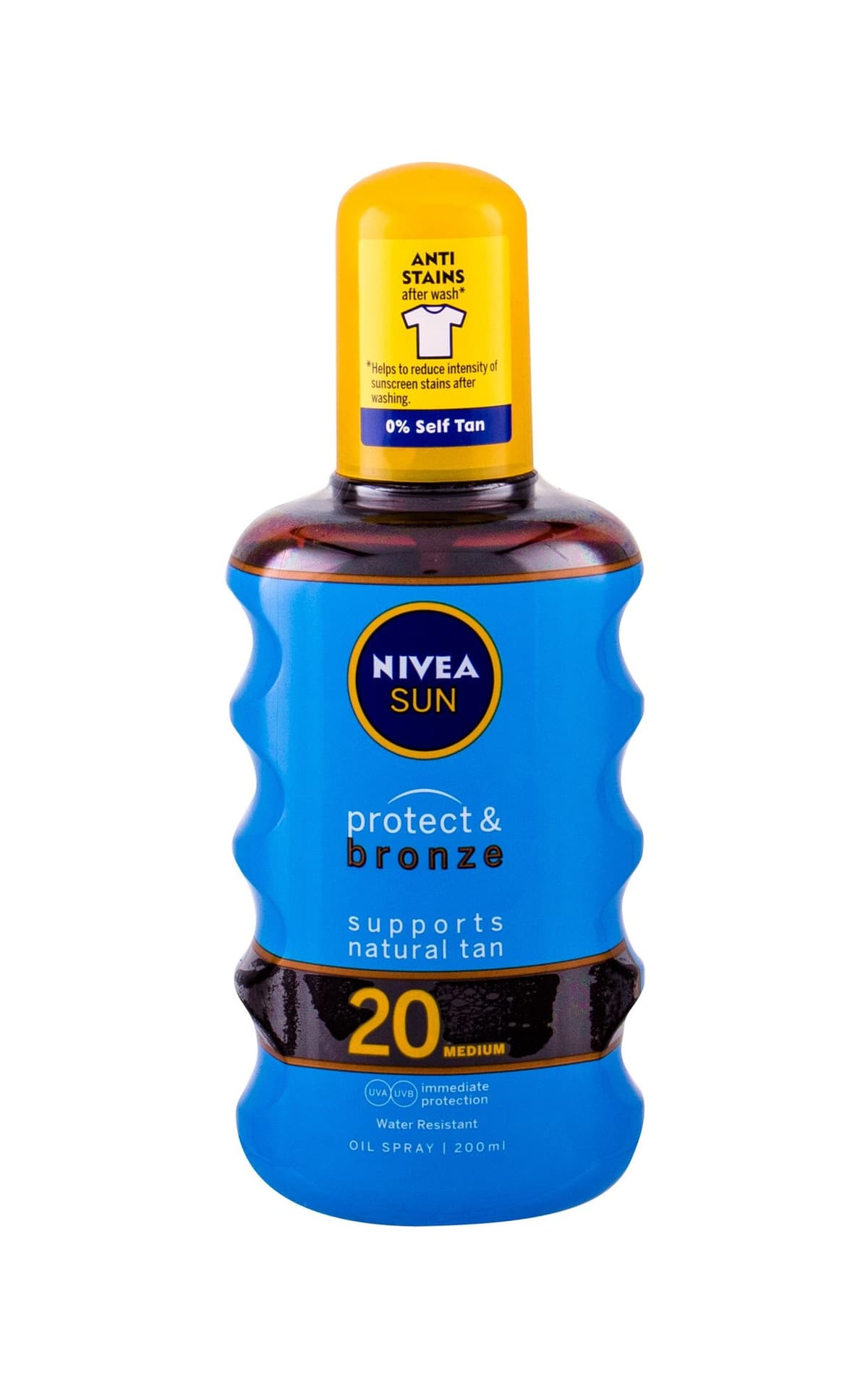 

Nivea Protect Bronze Oil Spray Sun SPF20 Preparat do opalania ciała 200ml (U)