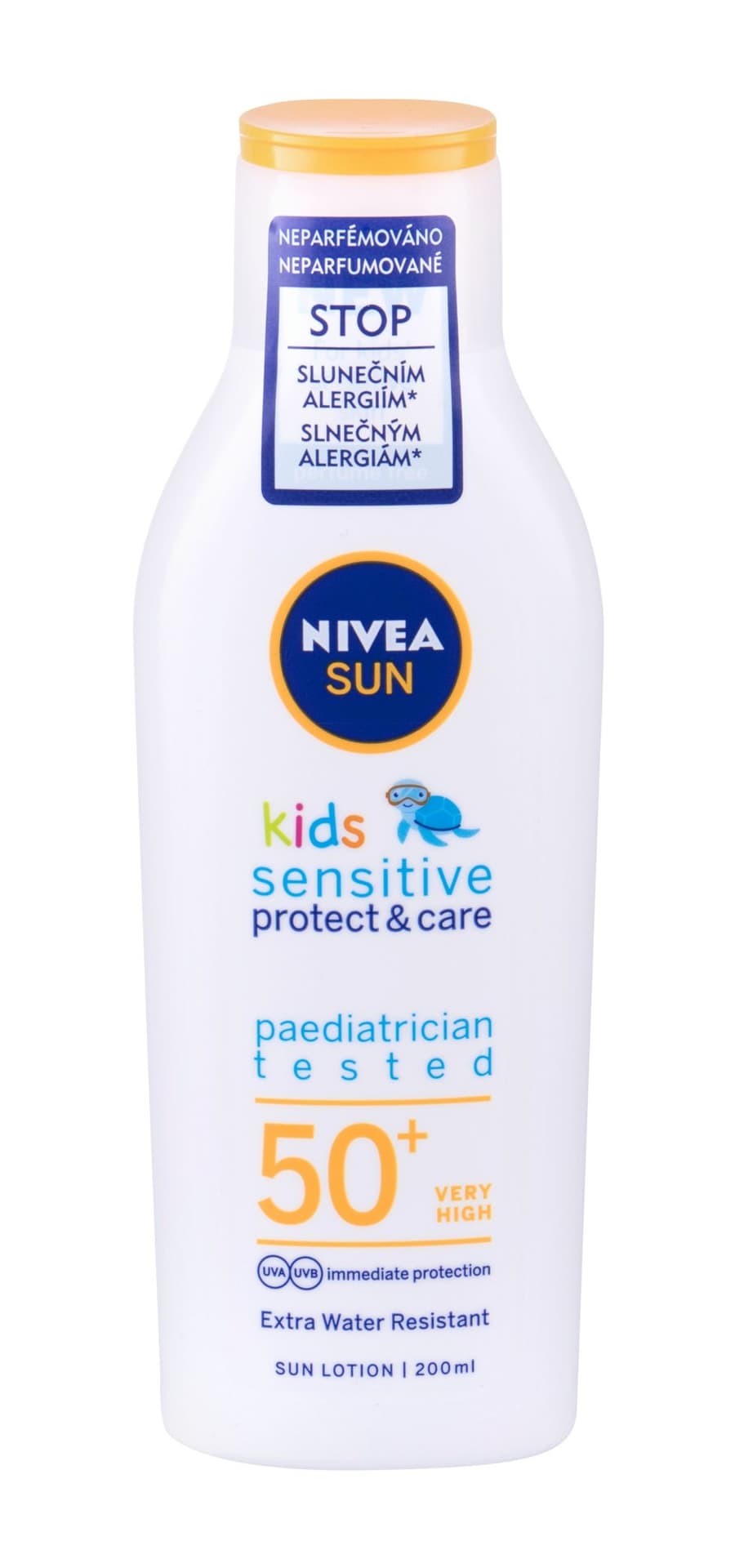 

Nivea Protect Sensitive Sun Kids Sun Lotion SPF50+ Preparat do opalania ciała 200ml (K)