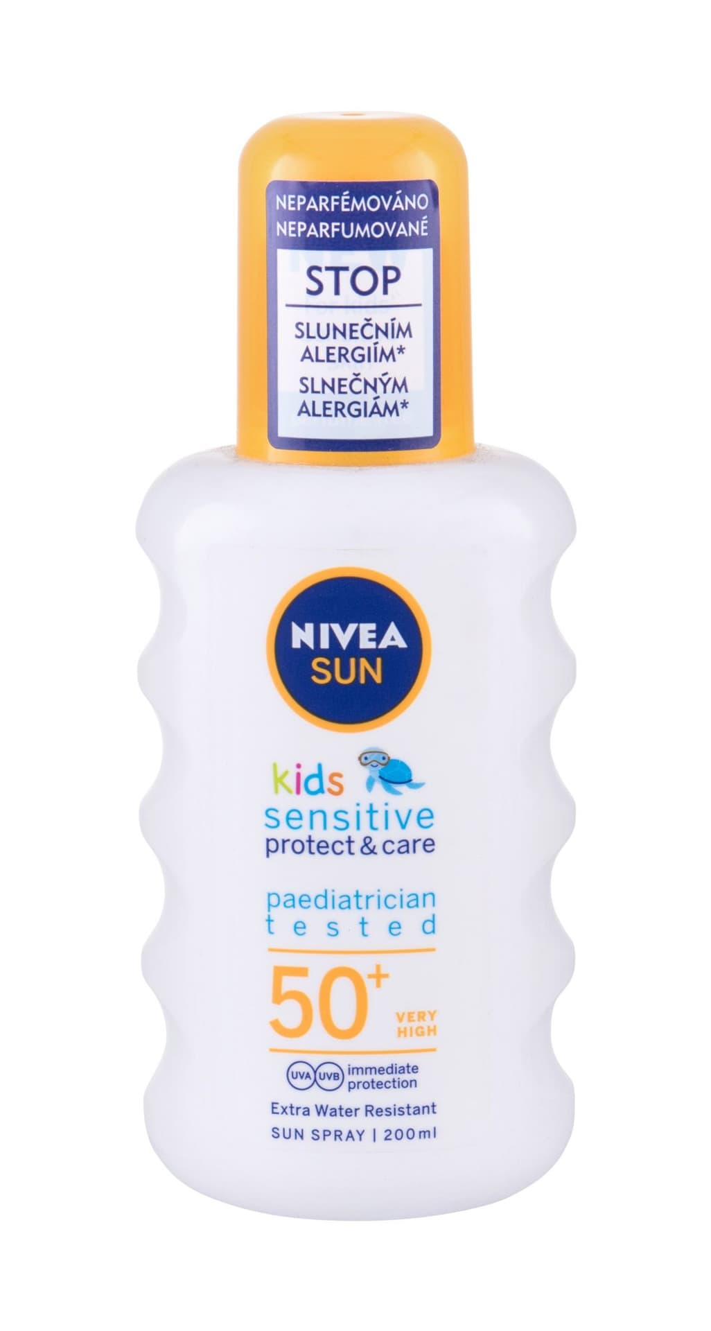 

Nivea Protect Sensitive Sun Kids Sun Spray SPF50+ Preparat do opalania ciała 200ml (K)