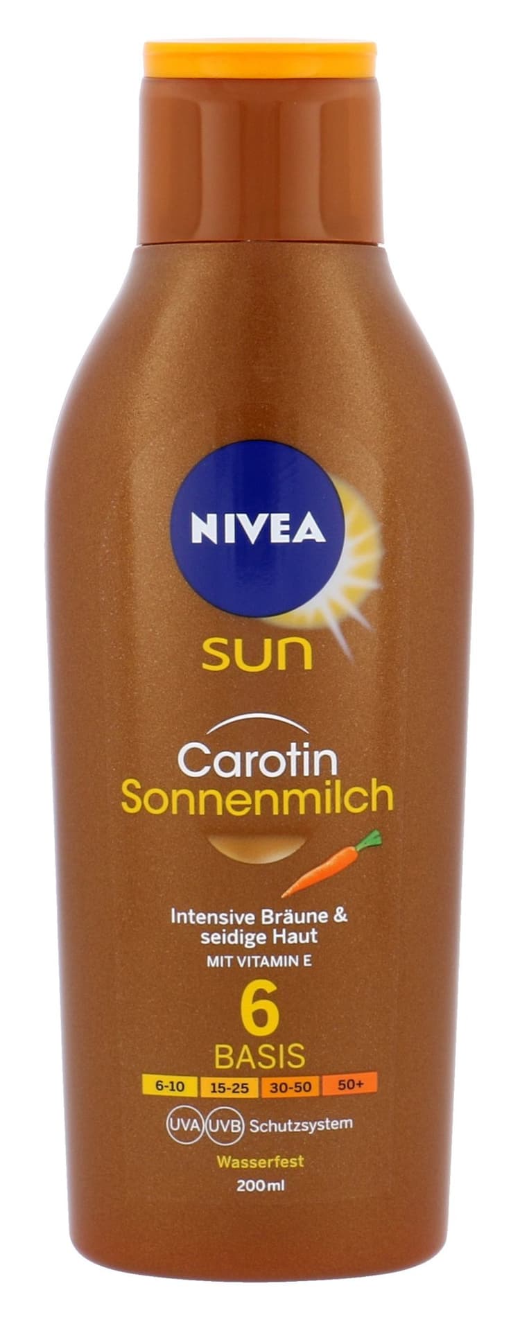 

Nivea Sun Carotin SPF6 Preparat do opalania ciała 200ml (U)