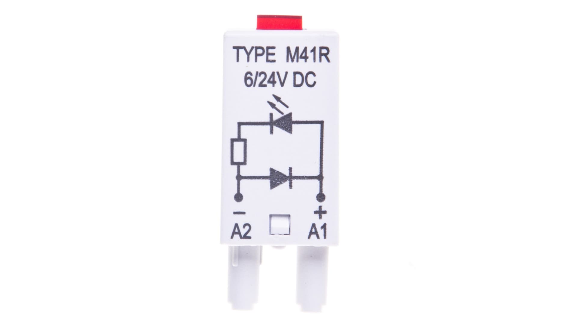 

Moduł sygnalizacyjny LD (diody: LED czerwony + D) 6-24V DC M41R szary 854842, Diody: led czerwony + d) 6-24v dc m41r szary 85484