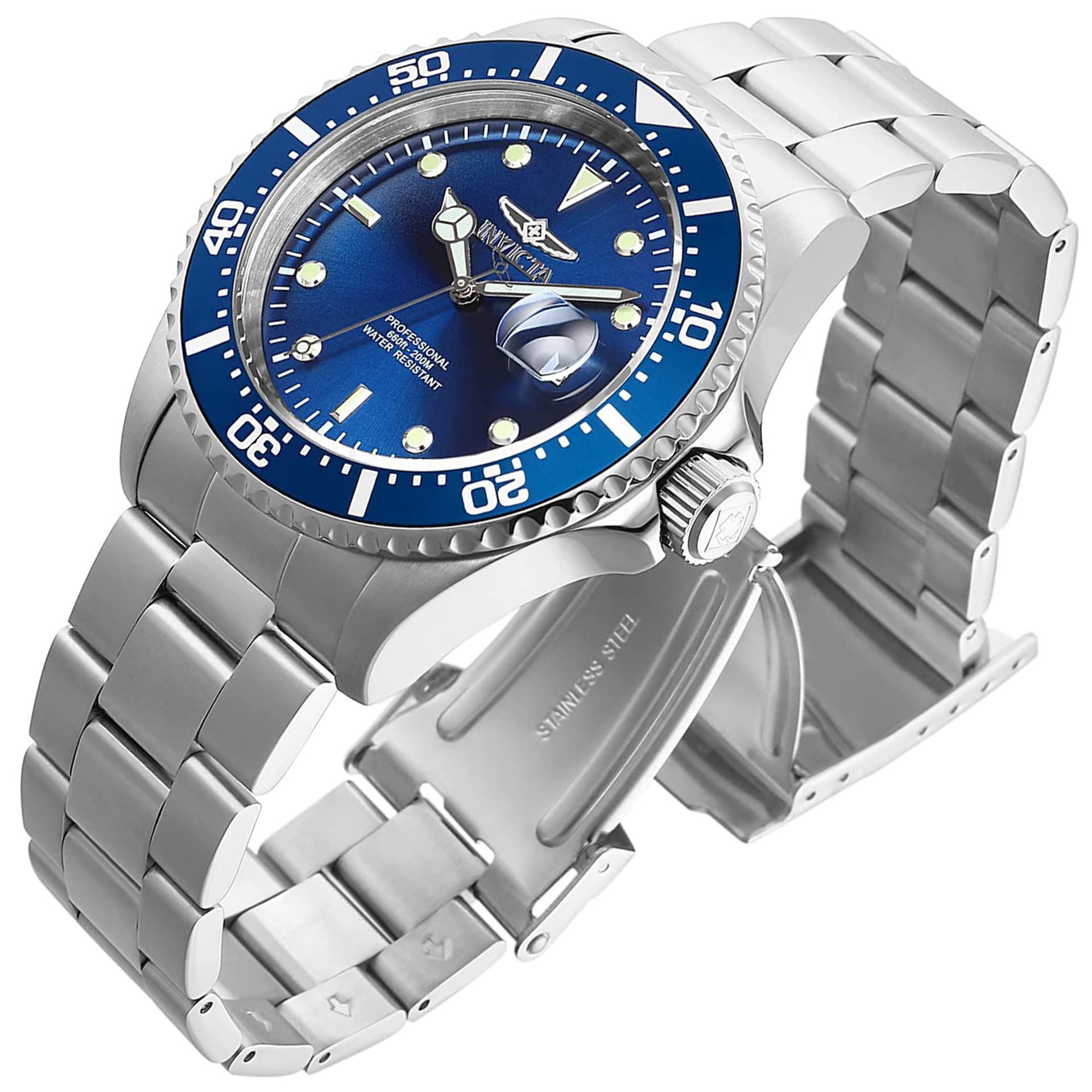 

ZEGAREK MĘSKI INVICTA PRO DIVER 22019 - WR200m, koperta 43mm (zv002f)