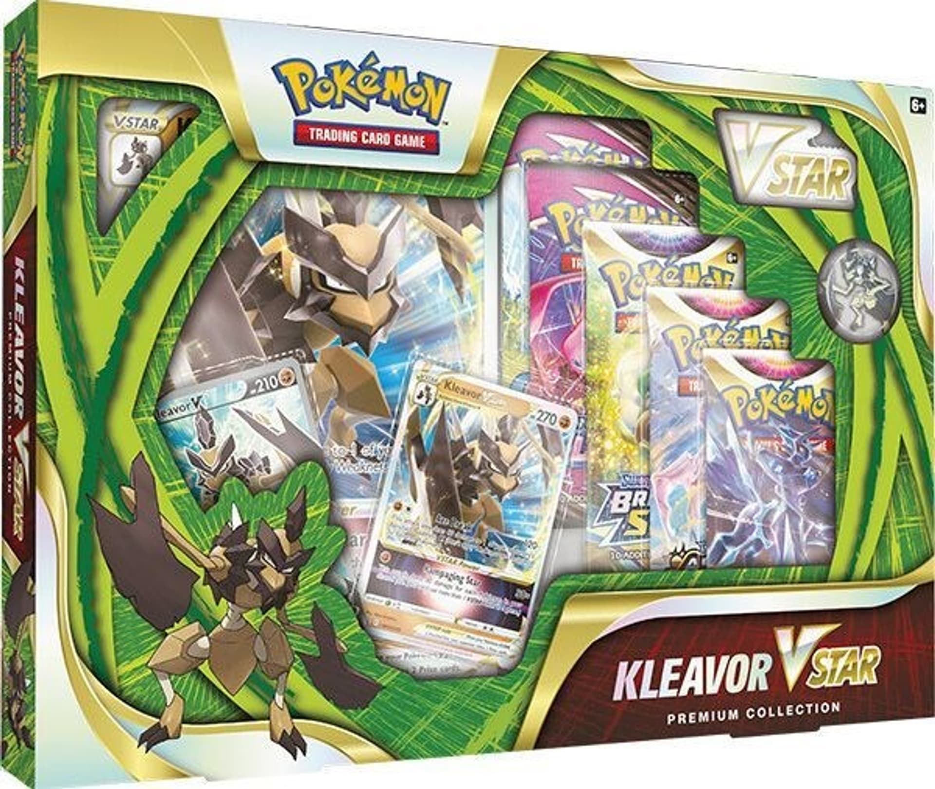 

Pokemon TCG Vstar Premium Pin Collection Kleavor